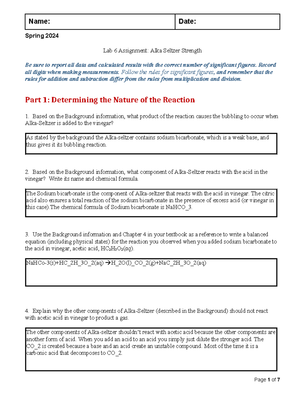 Lab 6 Alka Seltzer Strength Spring 2024 - Spring 2024 Lab 6 Assignment ...