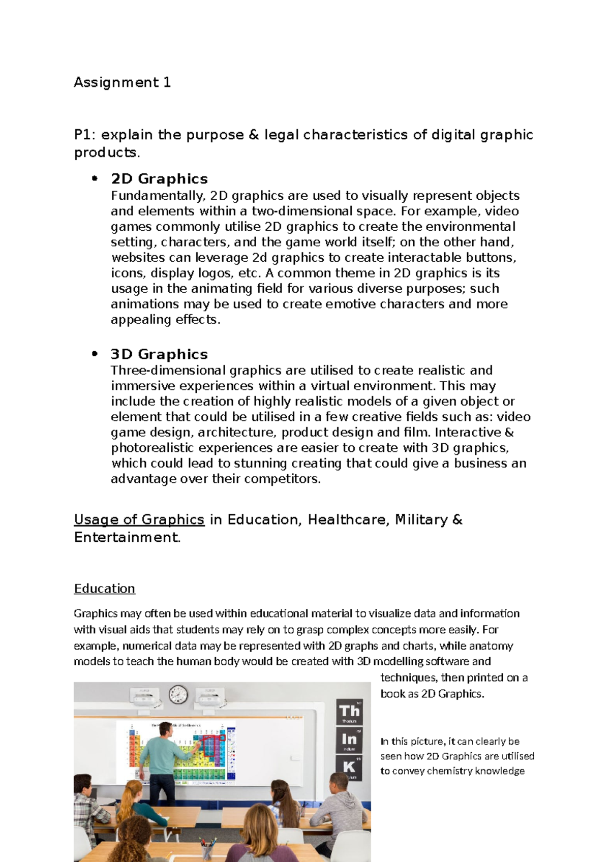 unit 17 assignment 2 applied science