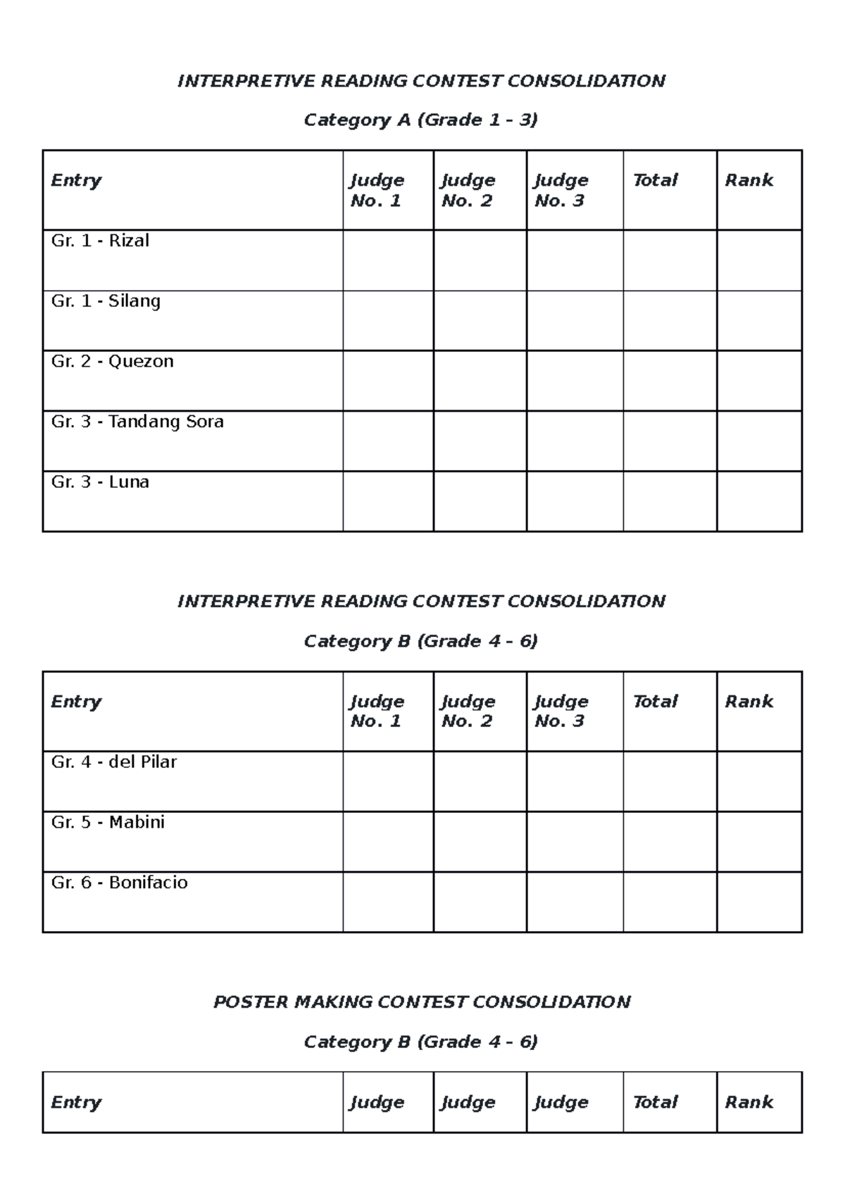 Interpretive Reading Piece INTERPRETIVE READING CONTEST interpretive-reading-piece-interpretive-reading-contest
