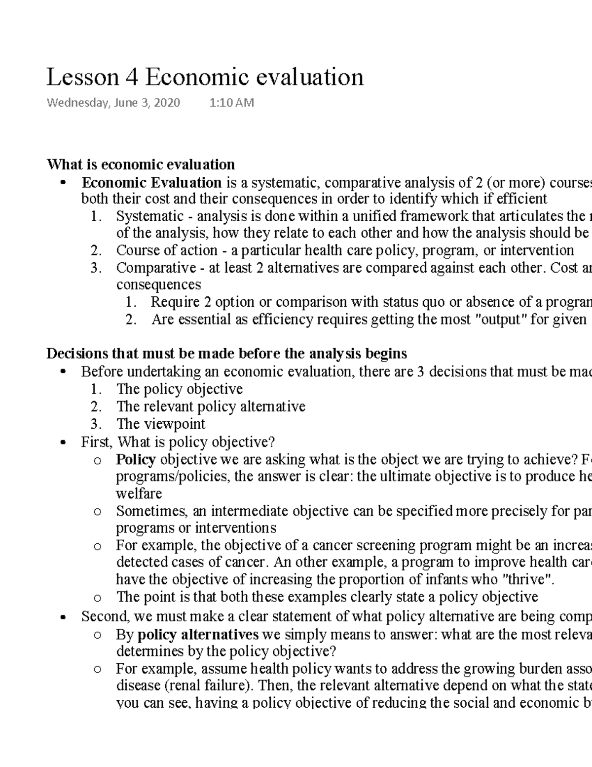 lesson-4-economic-evaluation-what-is-economic-evaluation-economic