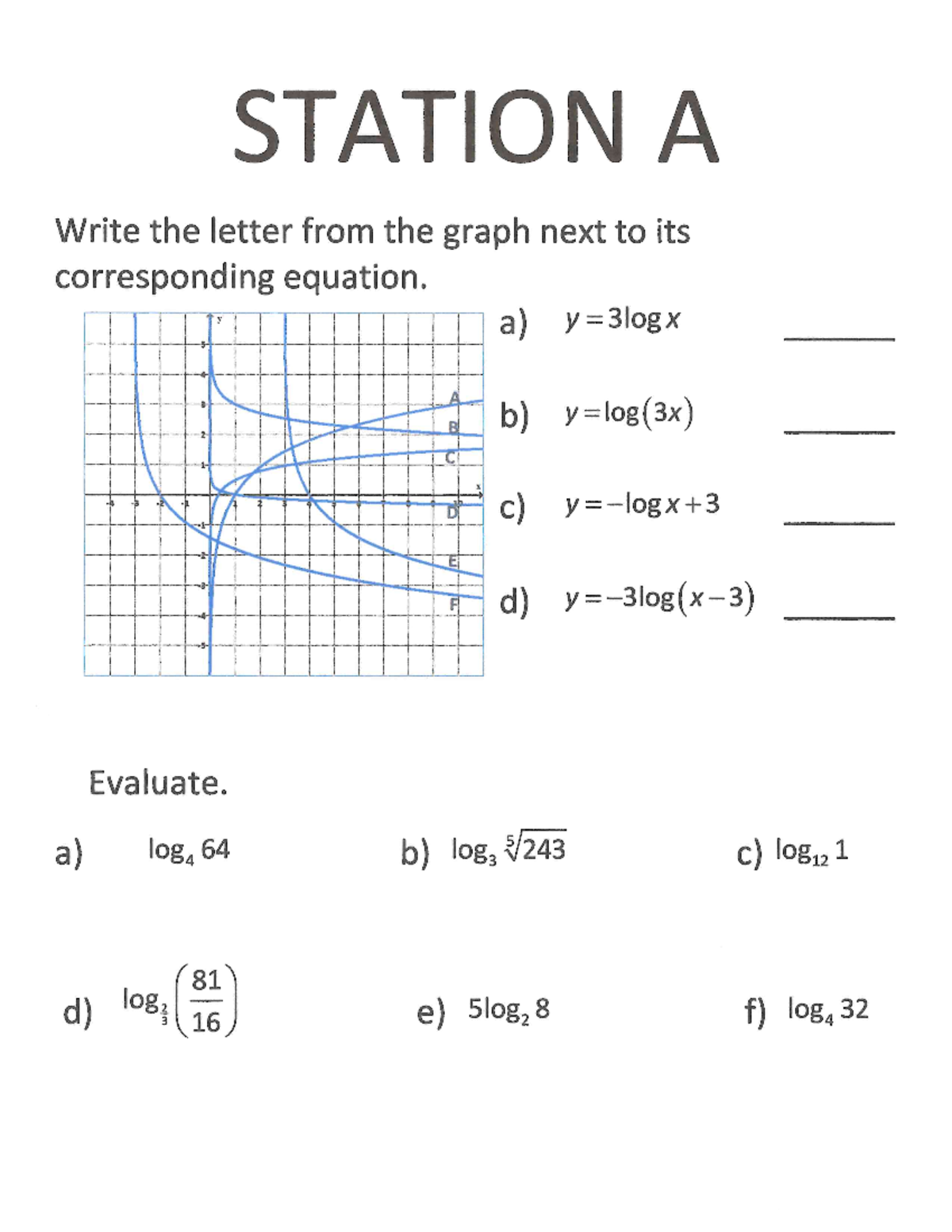 Unit 5 Review Stations with Solutions - Studocu