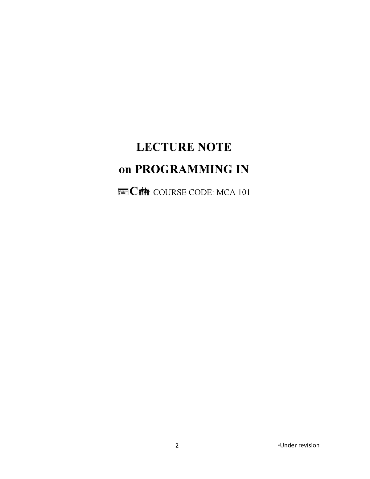 c-programming-theory-lecture-note-on-programming-in-c-course-code