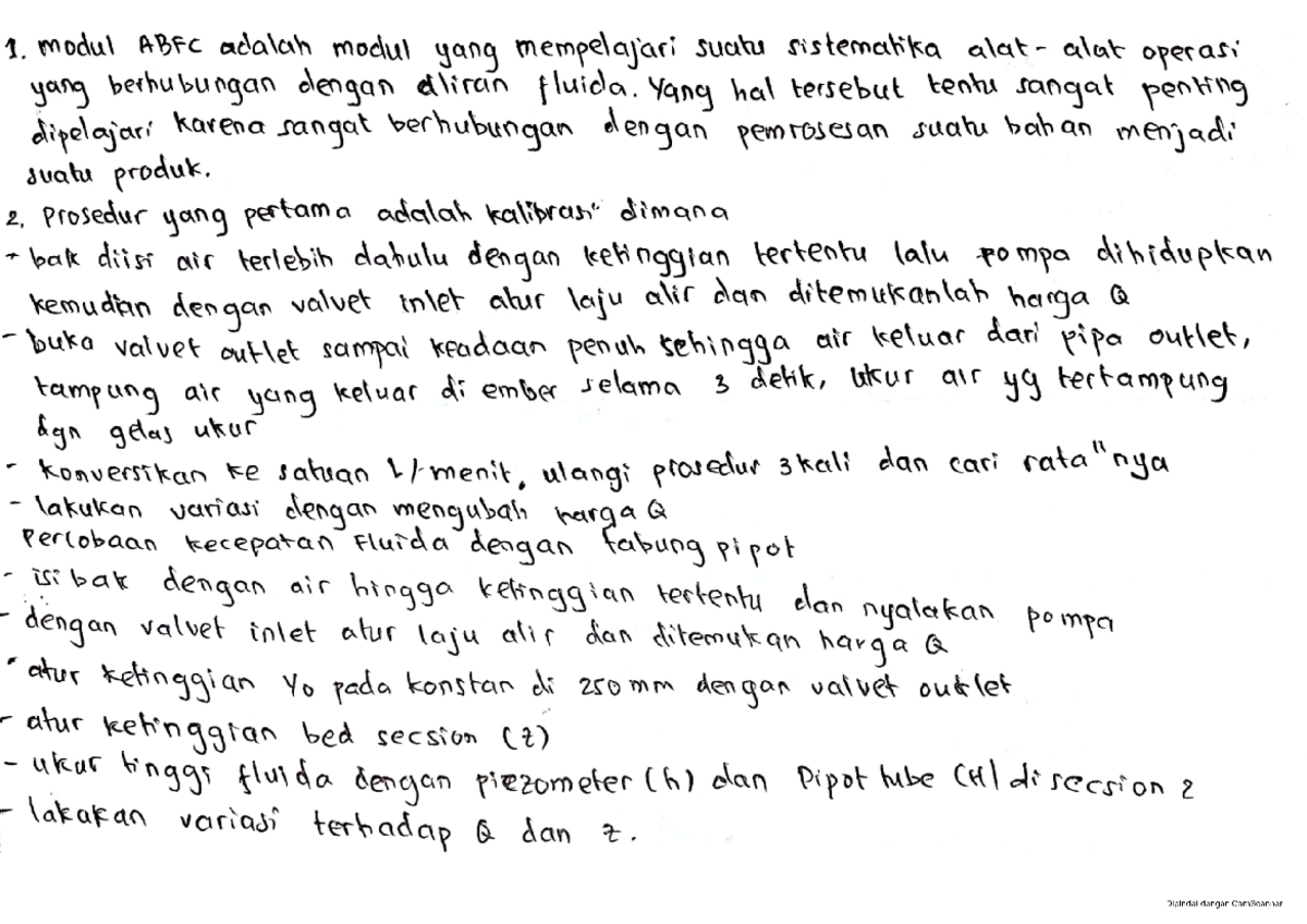 Saluran dengan penampang berubah - Formulasi dan Teknologi Sediaan Cair ...