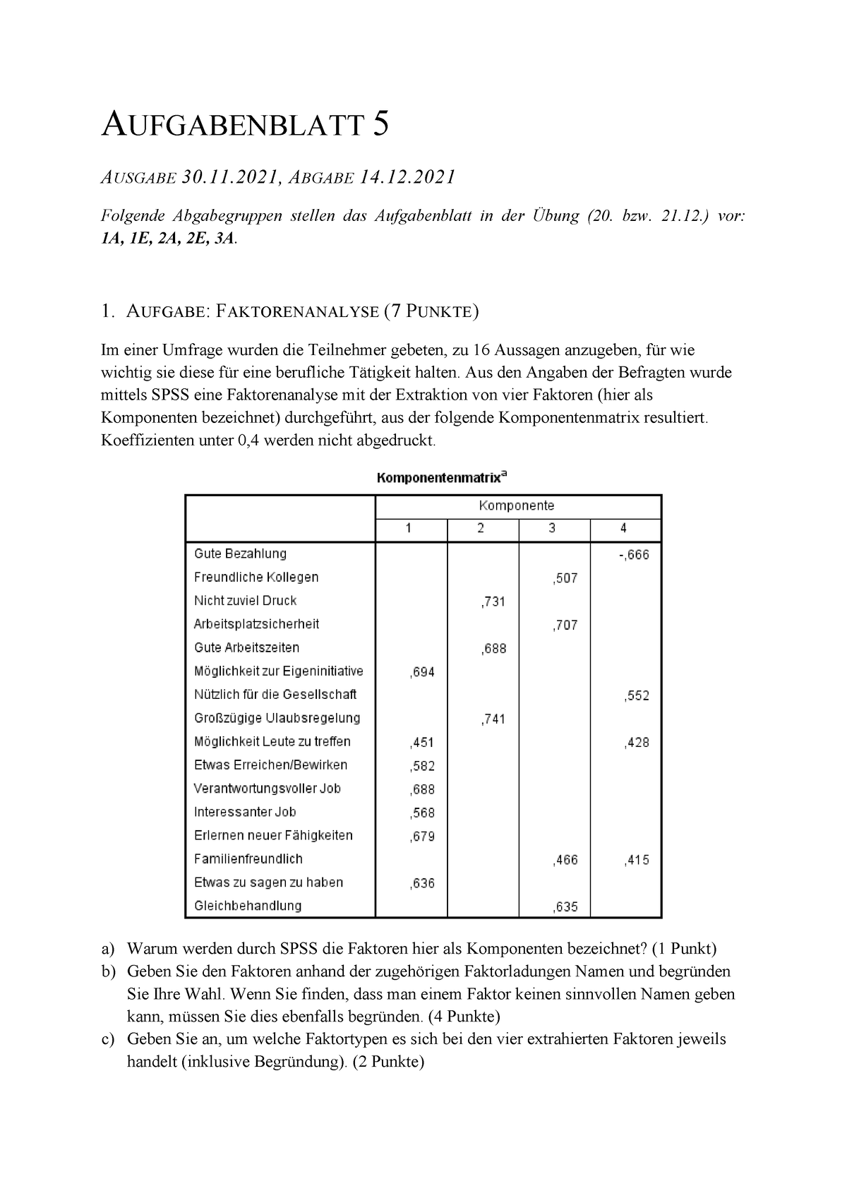 Aufgabenblatt-05 - Kurs - AUFGABENBLATT 5 AUSGABE 30 .11, ABGABE 14 .12 ...