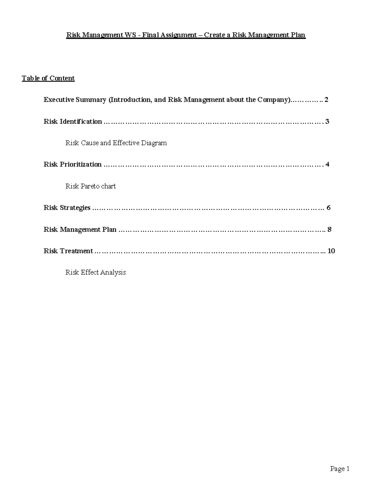 Risk Introduction, Identification, assessment, Prioritization ...