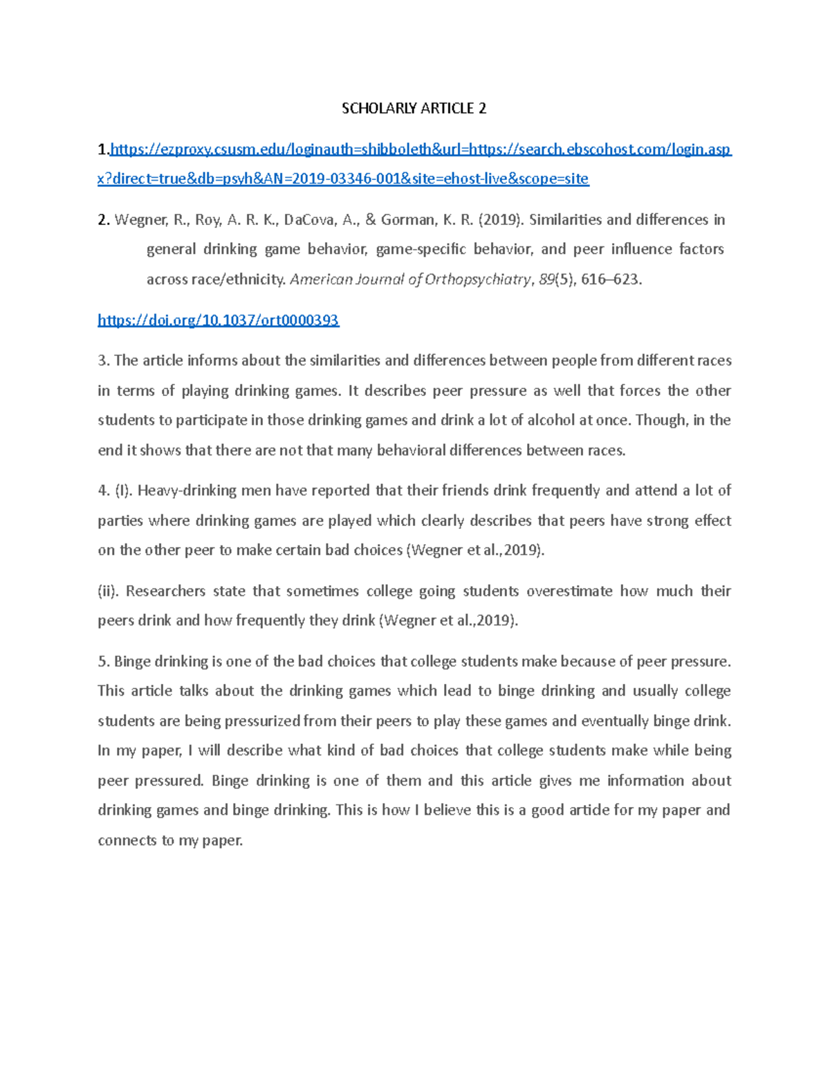 Scholarly 2 - This is the research before writing a research paper ...