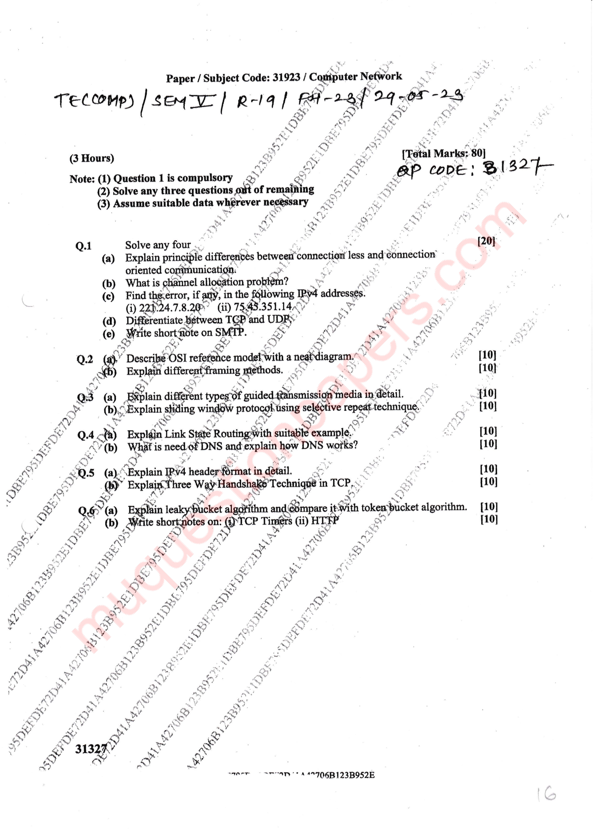 Be Computer-engineering Semester-5 2023 May Computer-networkrev-2019-c ...