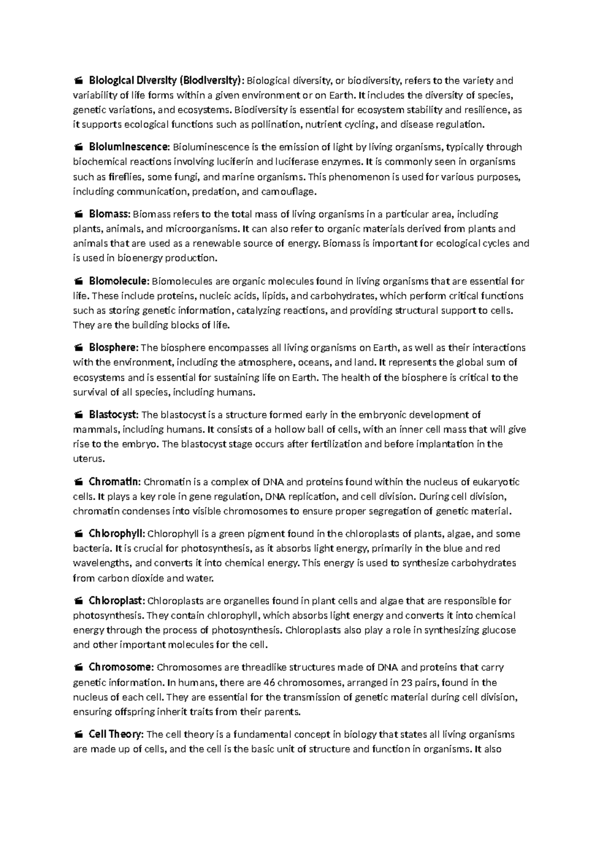 ALL About BIO 2 - NOTES - Biological Diversity (Biodiversity ...