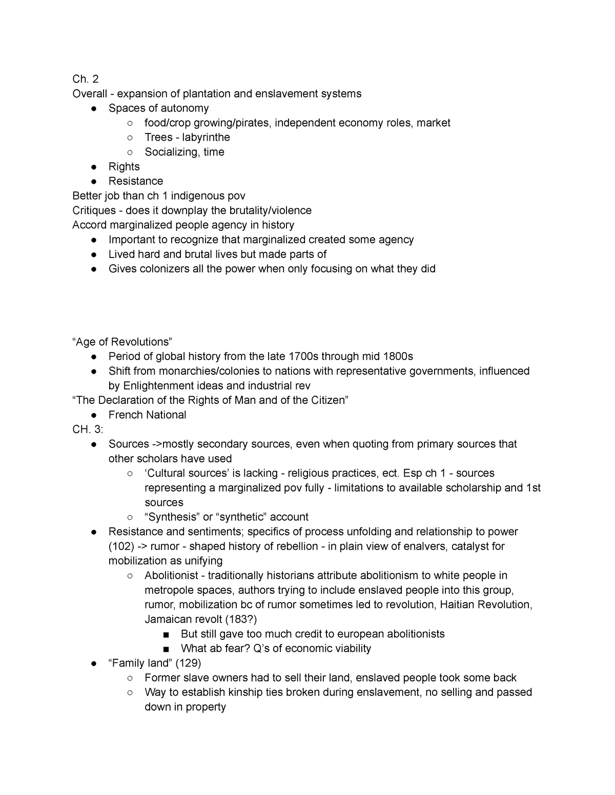 4 - lecture notes from Dr. Waterhouse - Ch. 2 Overall - expansion of ...