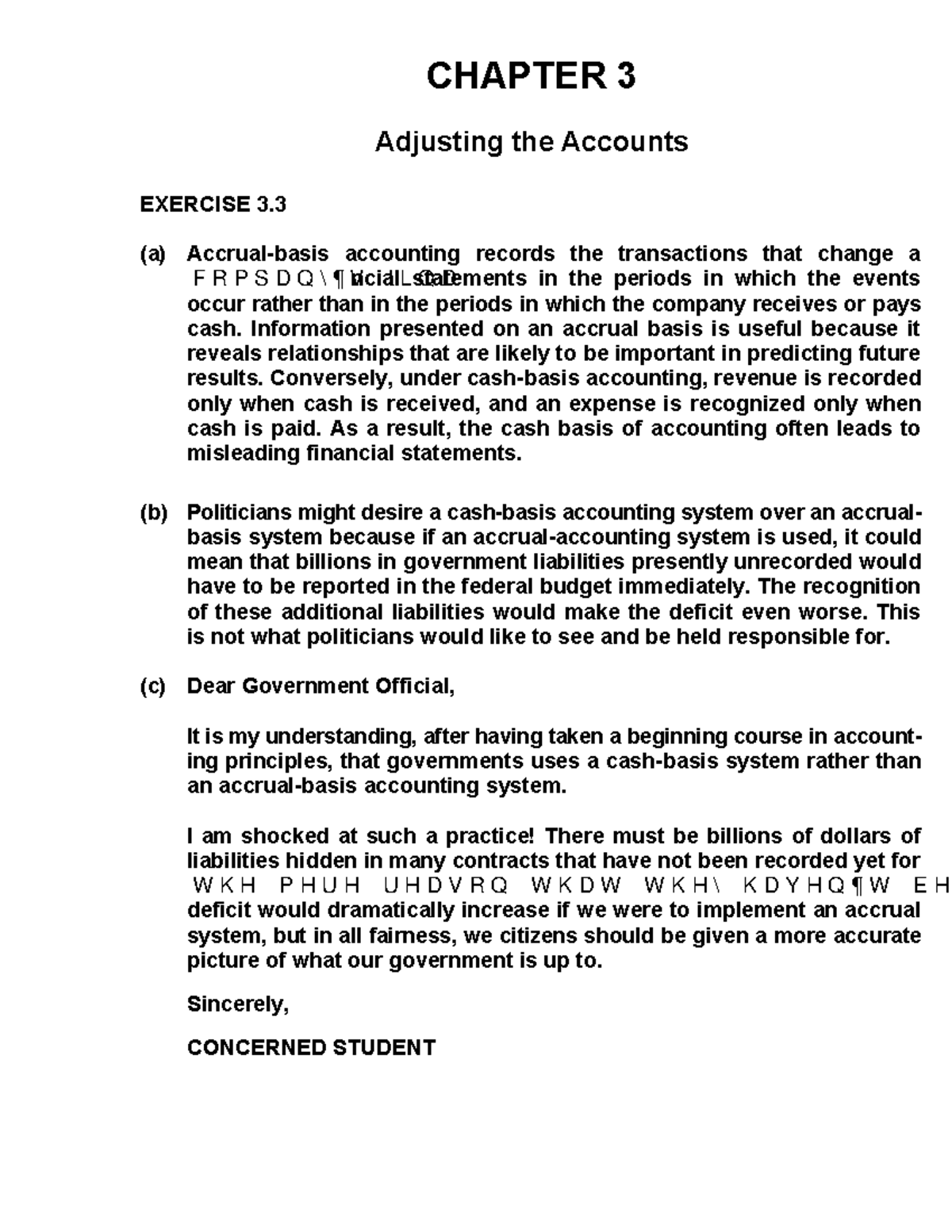 Financial accounting by Kimmel 5th edition chapter 3 brief solutions ...