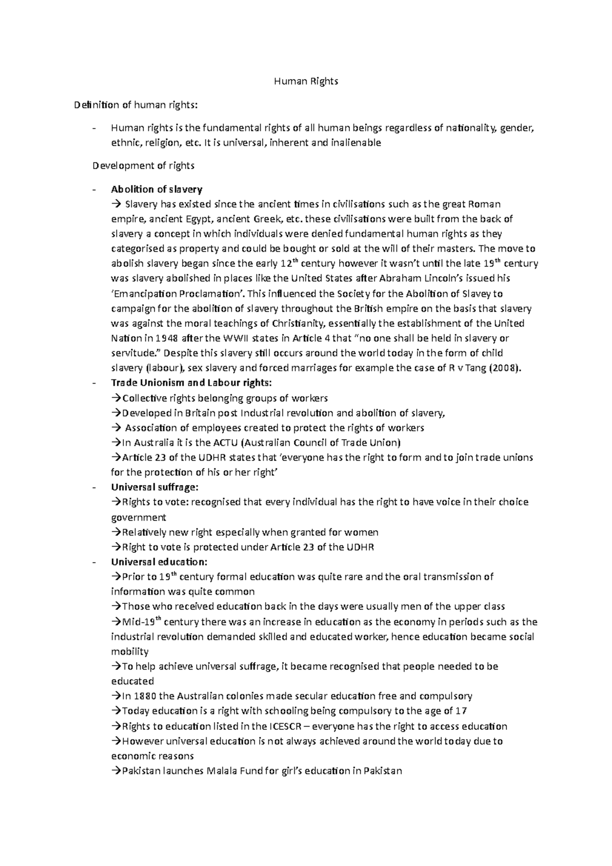Human Rights Human Rights Definition of human rights Human rights is