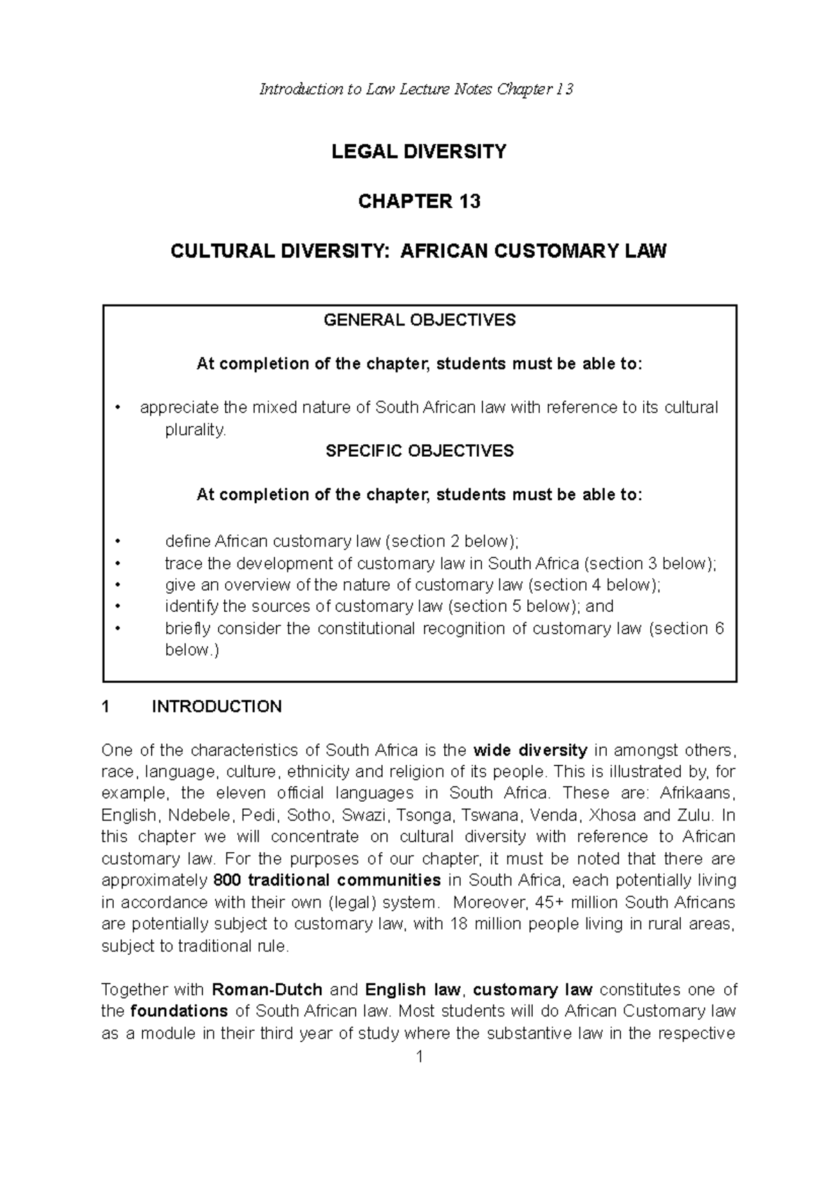 2022-introduction-to-law-chapter-13-legal-diversity-chapter-13