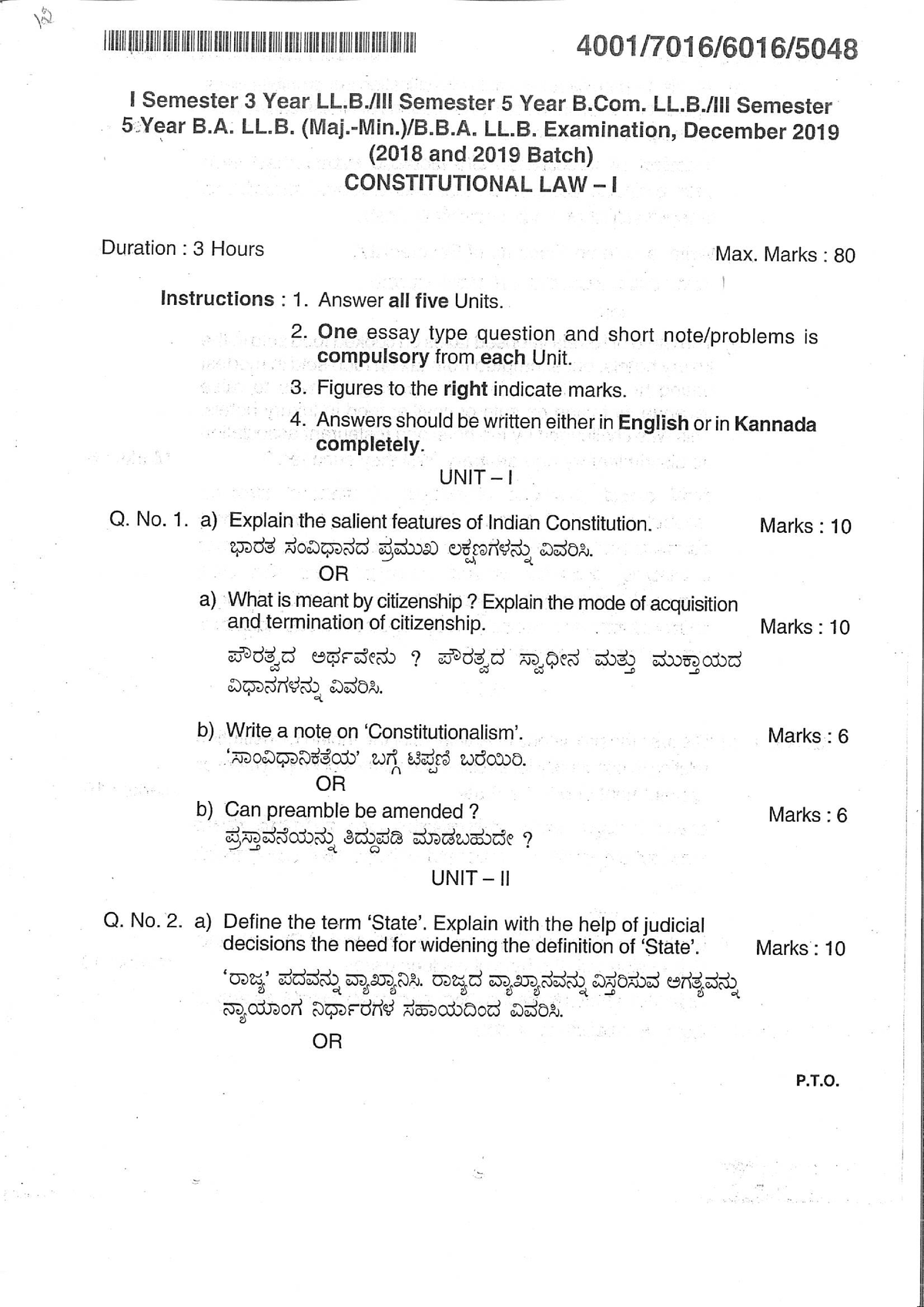 Constitutional Law-I - Notes - BALLB - Studocu