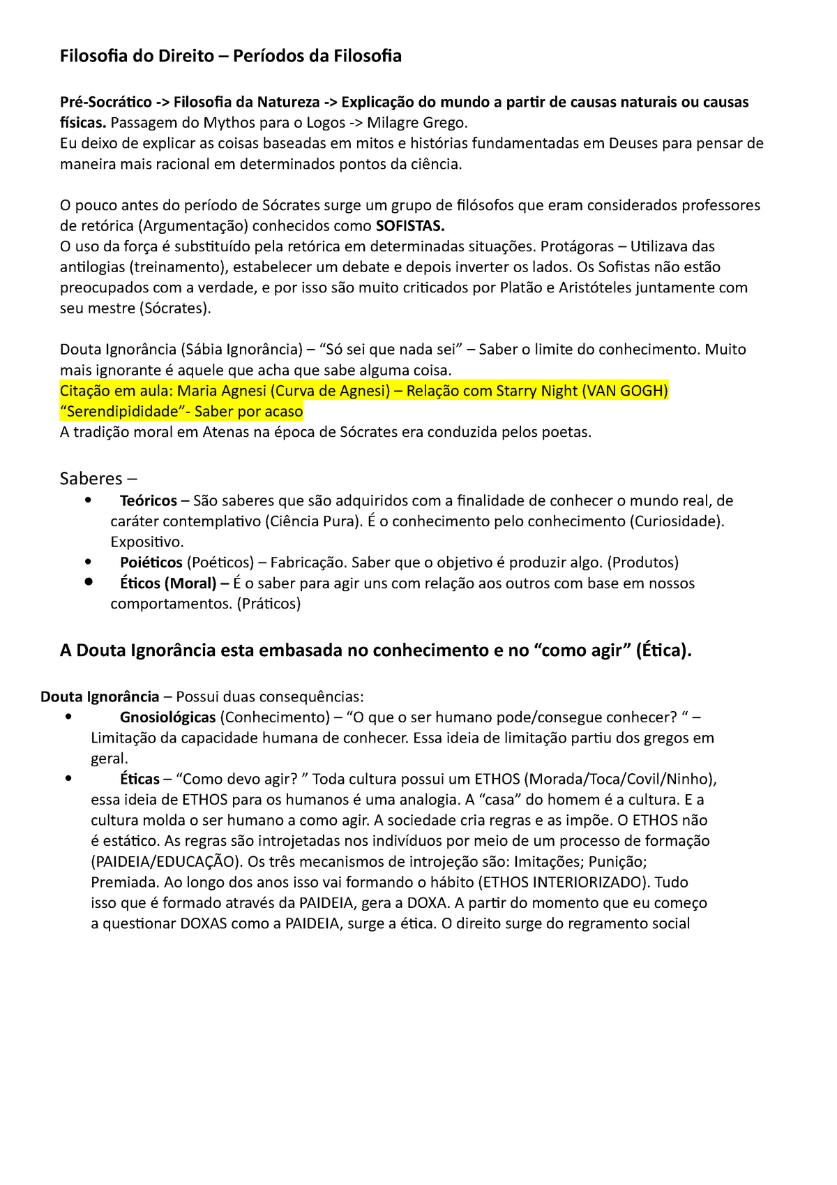 Filosofia Do Direito – Períodos Da Filosofia - Filosofia Do Direito ...