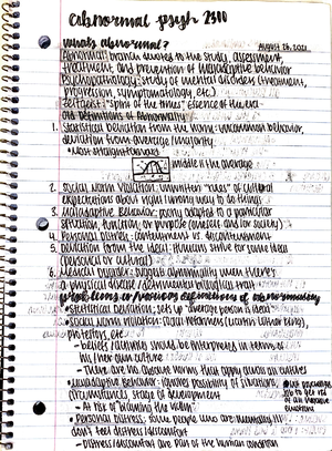 Psych 2300 Notes Module 4 Mood Disorders - Psych 2300 Notes Module 4 ...