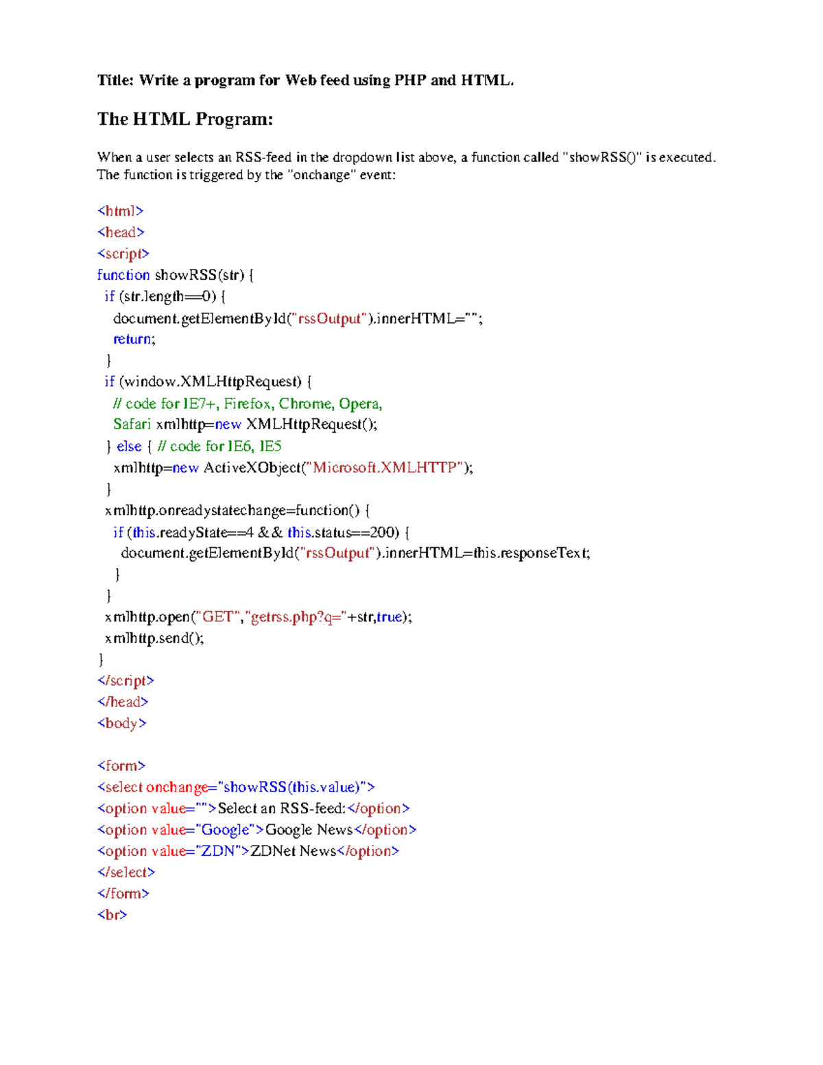 Cc 4cloud computing assignment 4 output - Title: Write a program for ...