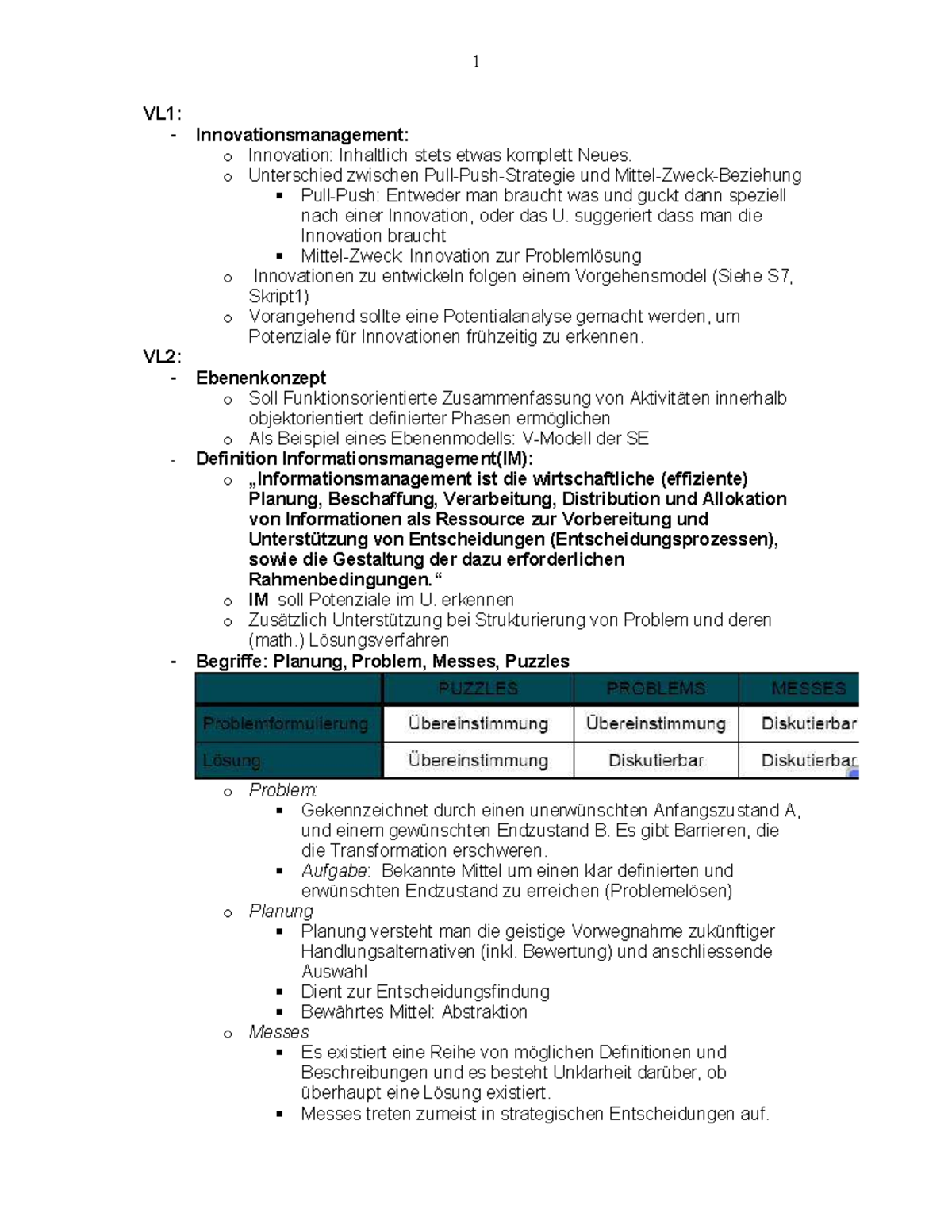 Zusammenfassung - Lernmaterial Und Hilfsmittel Für Klausuren Und ...