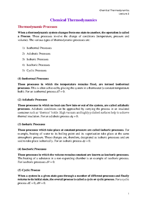 Chemical-Thermodynamics Lecture-1 - Chemical Thermodynamics ...