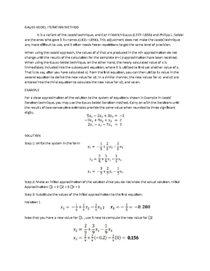 OPEN Methods - OPEN METHODS Open methods are based on formulae that ...