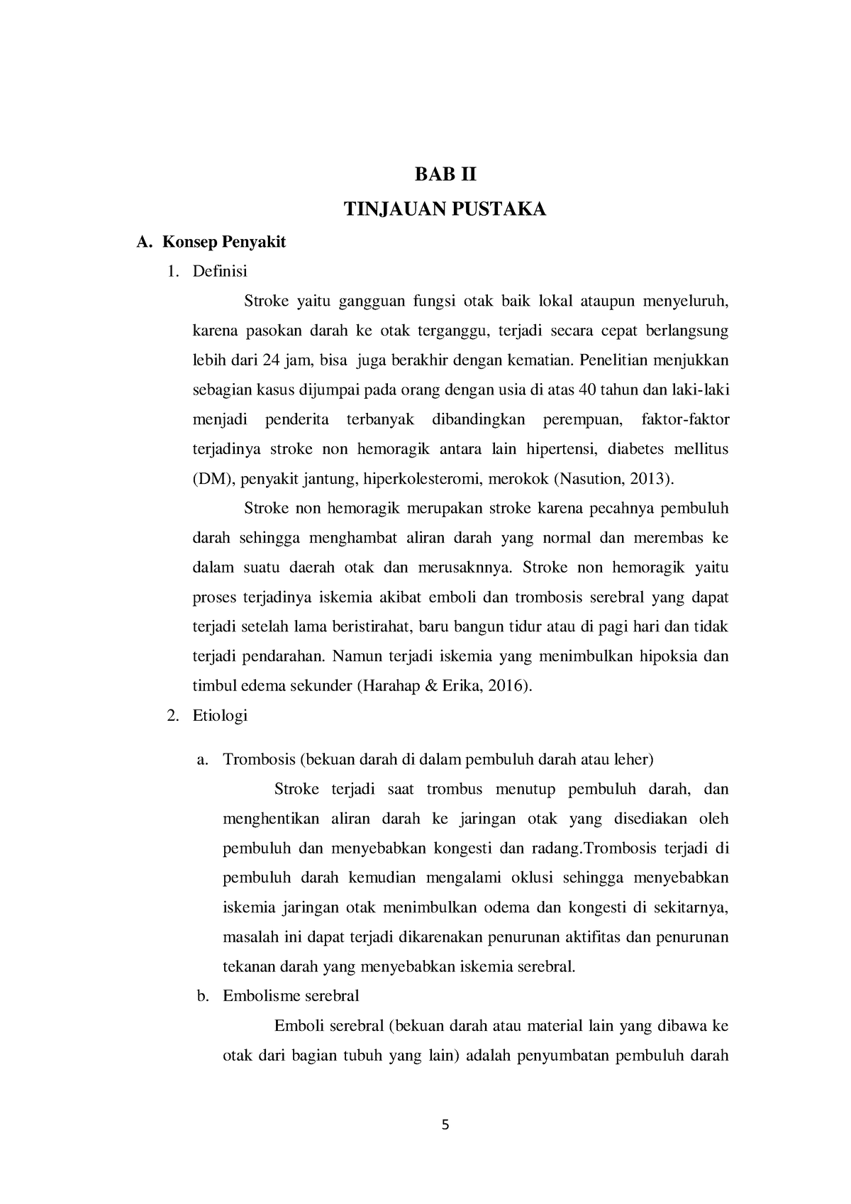 essay keperawatan adalah