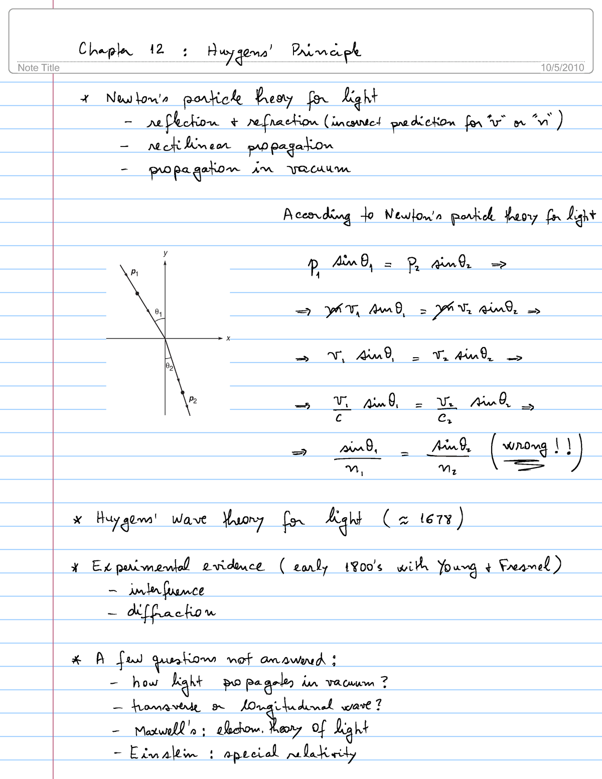 Chapter 12 - Physics 2 - Studocu