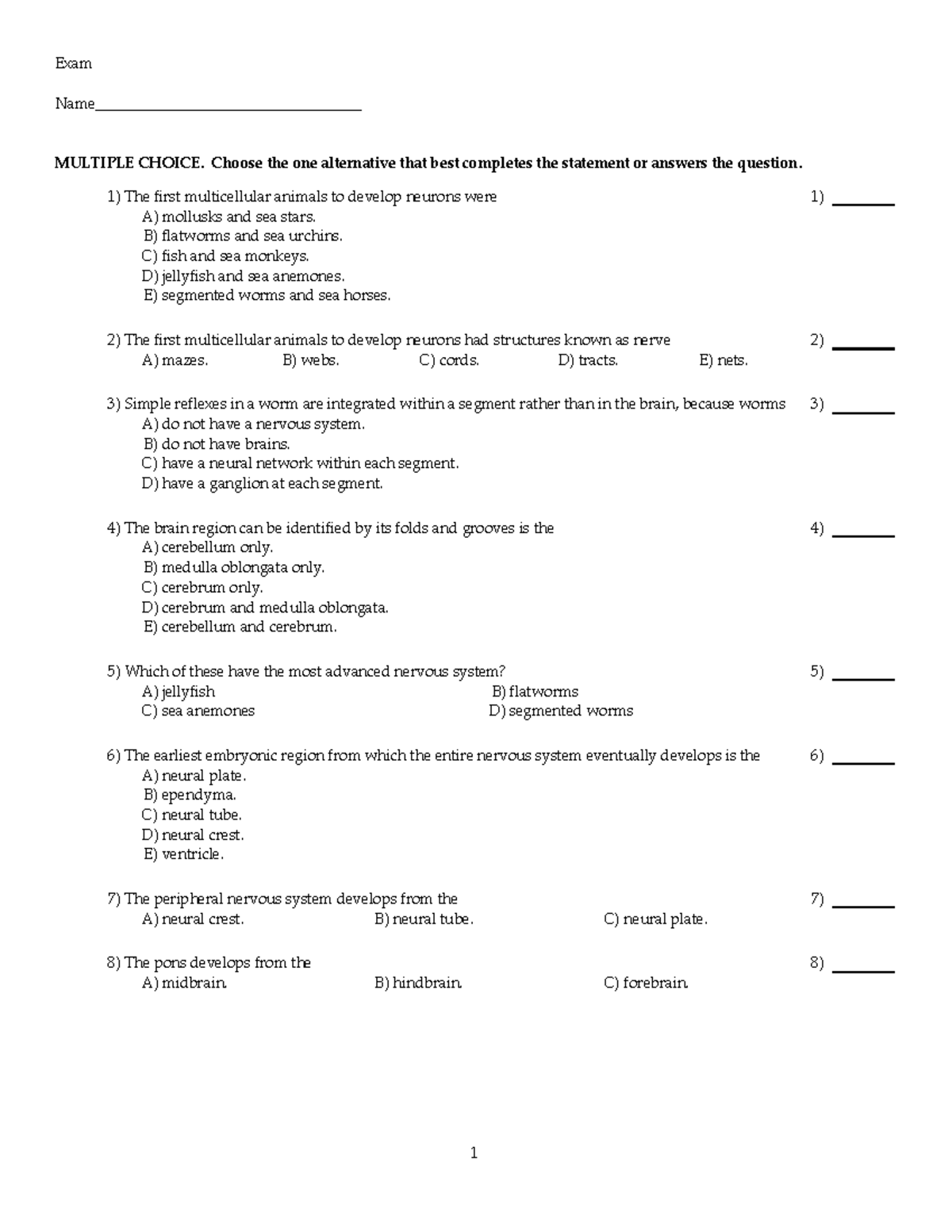 Untitled 9 - Practice Your Skills On The Test - Exam Name