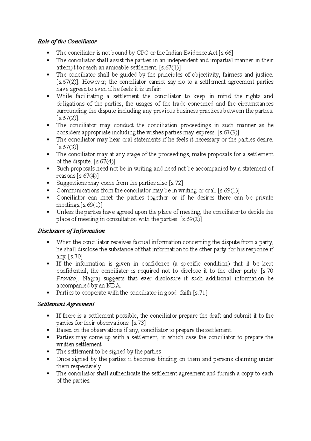 Roleofconciliator 730786 1634890423 Role of the Conciliator The