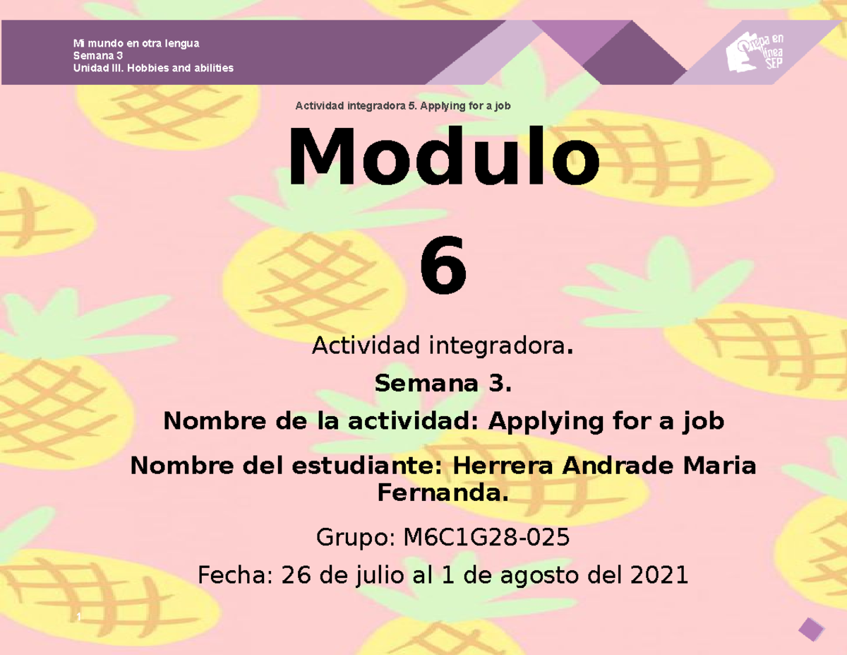 Herrera Andrade Maria Fernanda M06S3AI5 - Modulo 6 Actividad ...