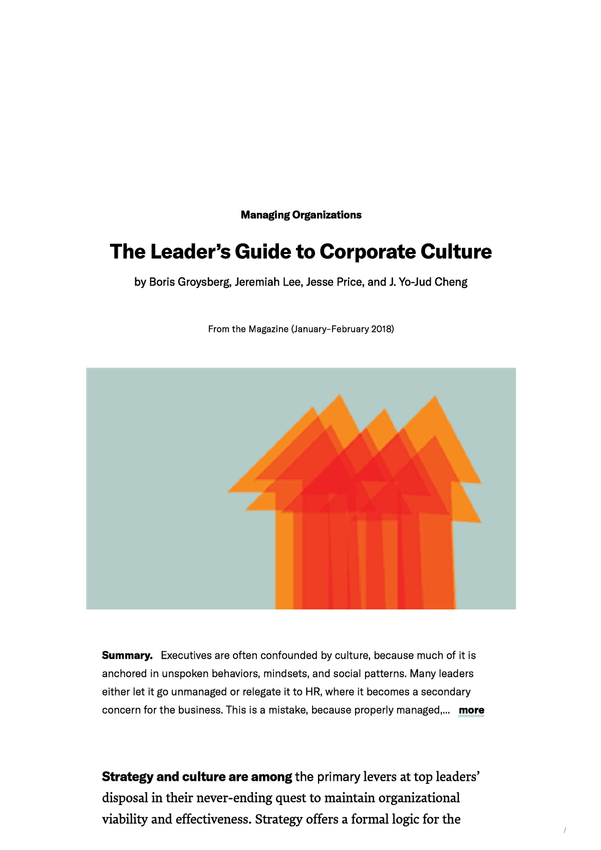 the-leader-s-guide-to-corporate-culture-summary-managing