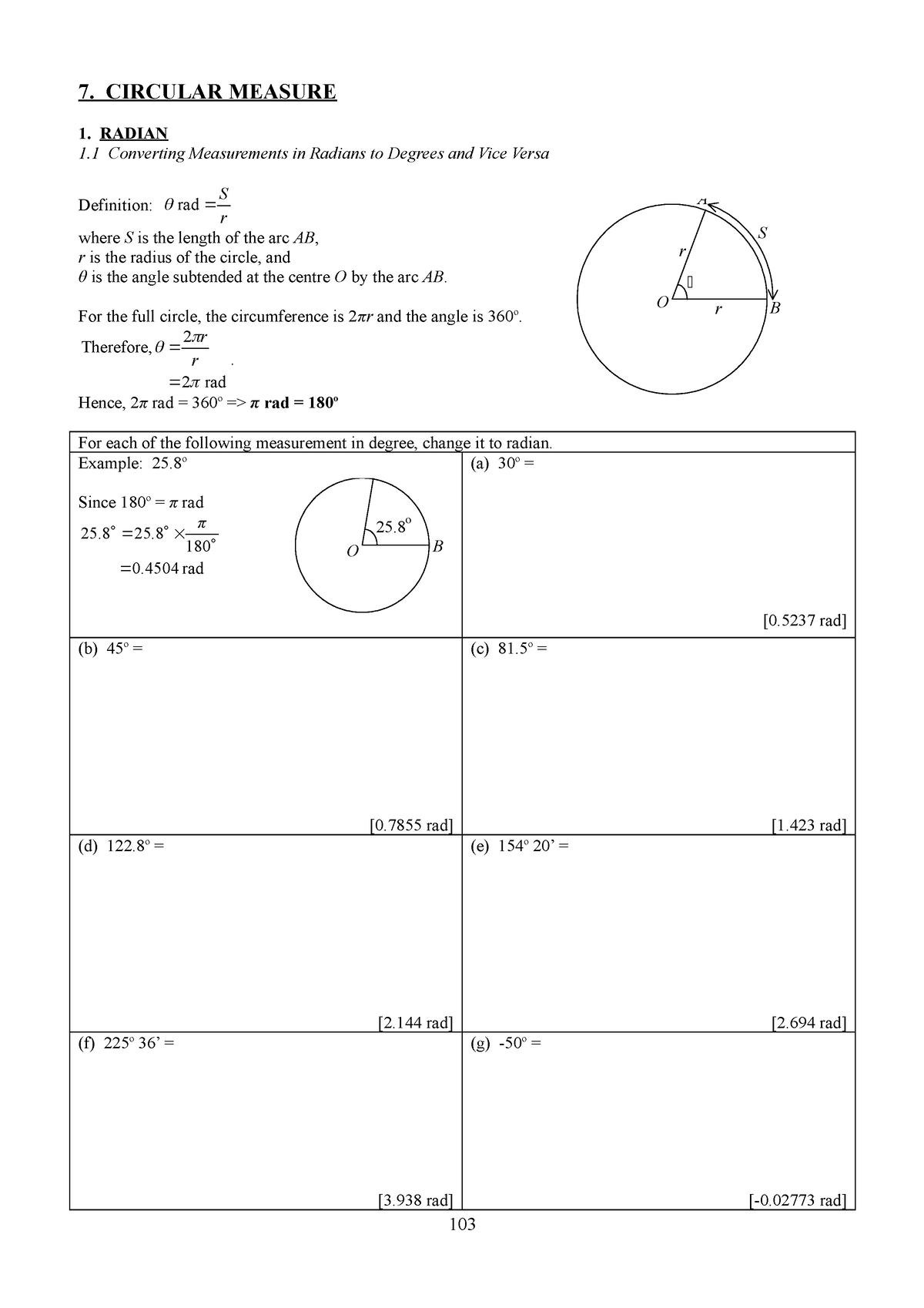 123328087 8 Circular Measures doc - Mathematics tr - SMK Maxwell, Kuala ...