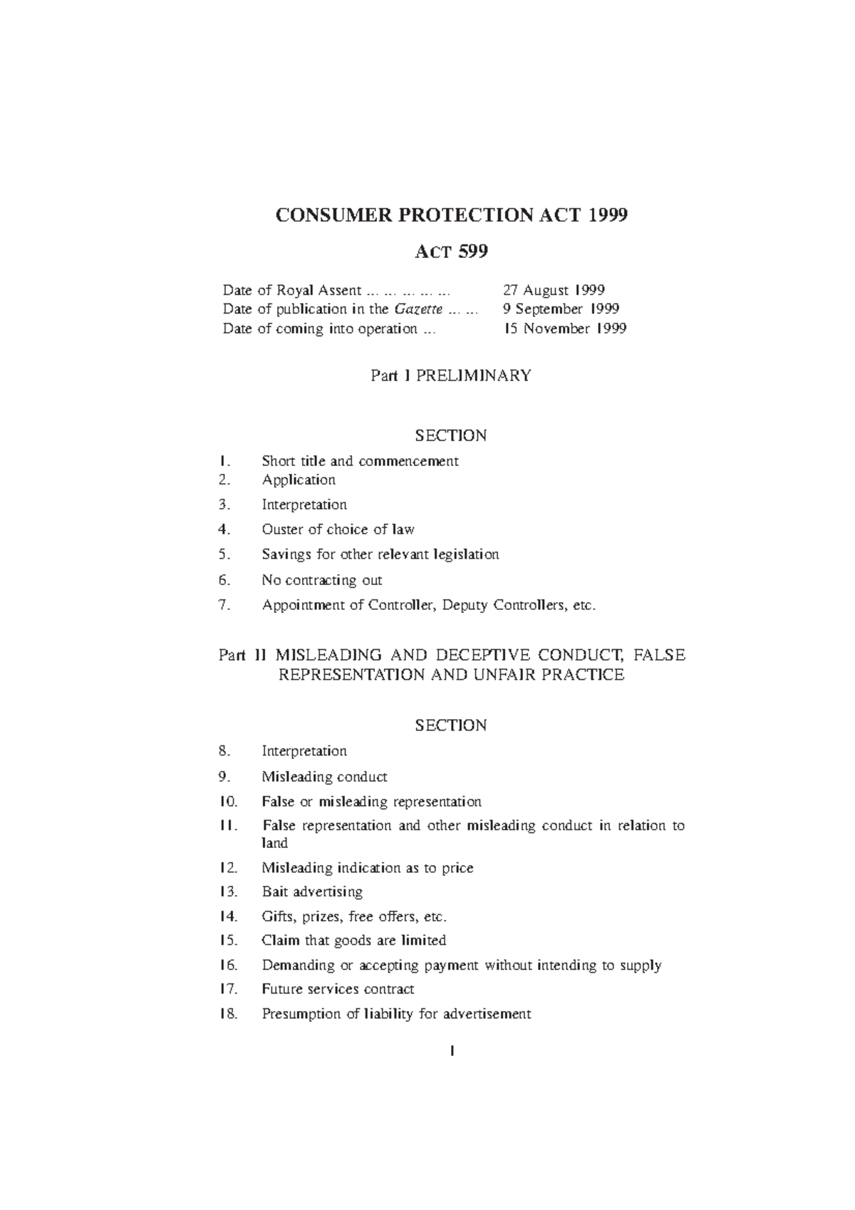 my-consumer-protection-act-1999-act-599-consumer-protection-act