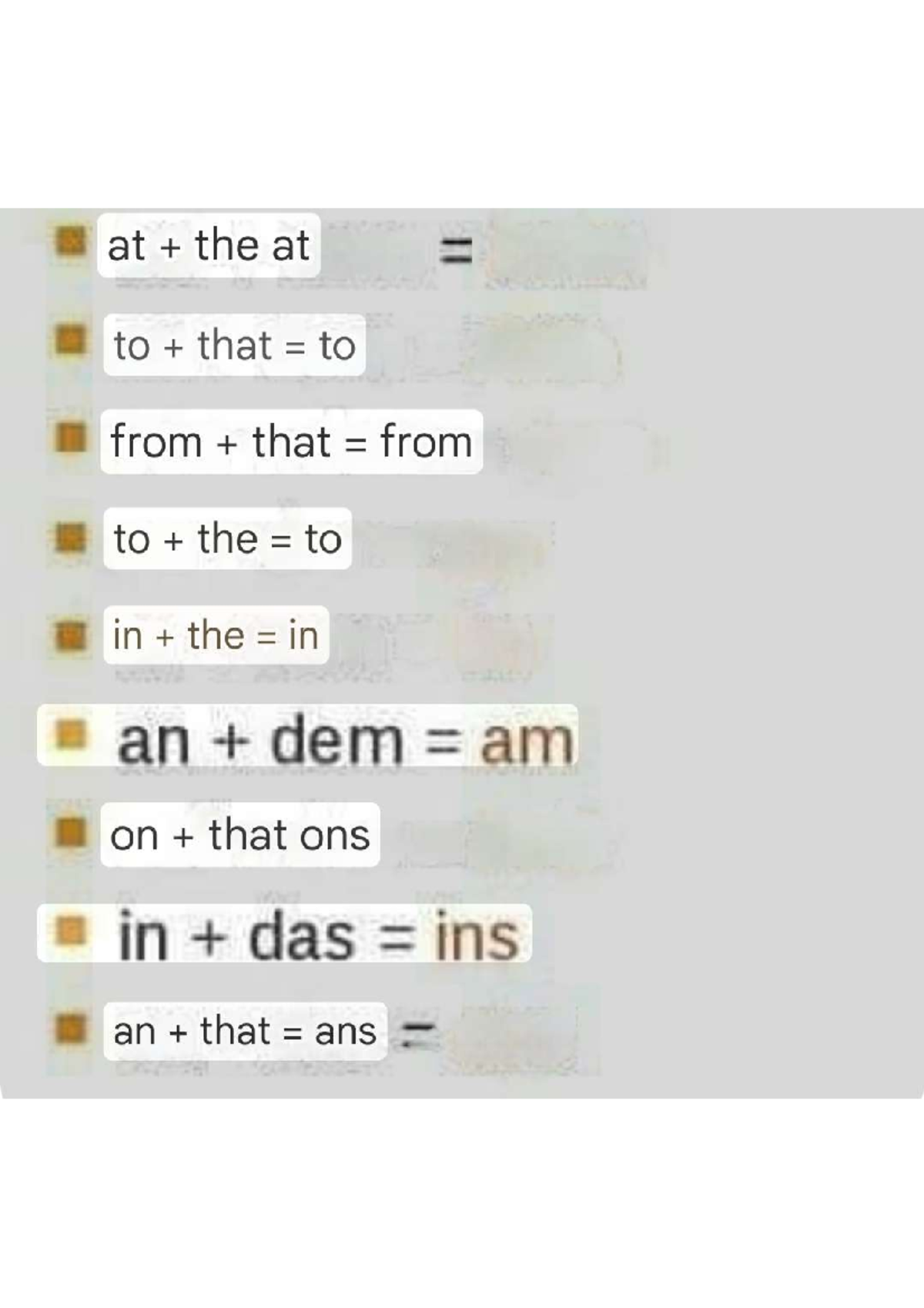 Converter - English grammer - Advanced Learning - at the at to that to ...