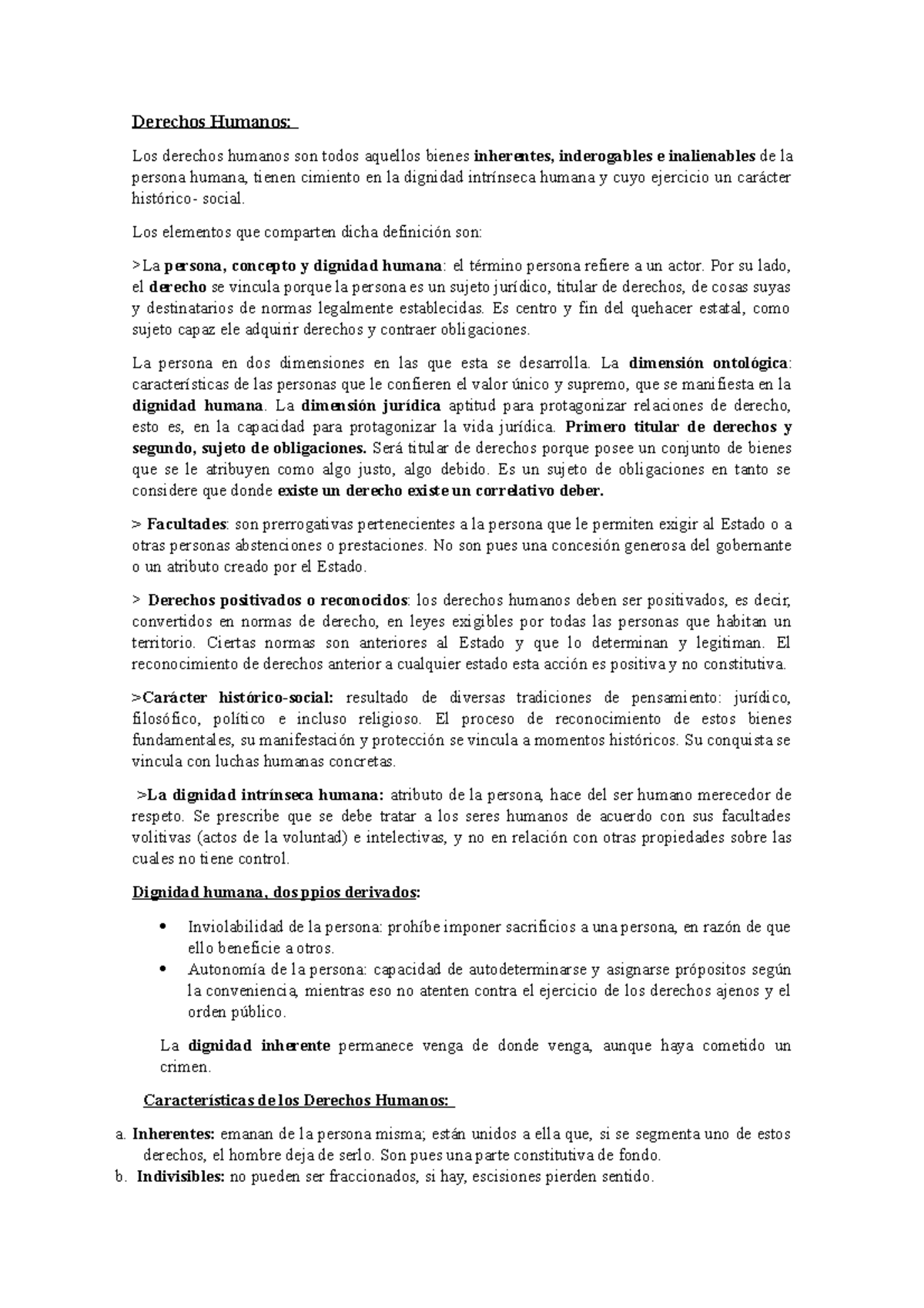 Derechos Humanos- Semana 2 - Derechos Humanos: Los Derechos Humanos Son ...