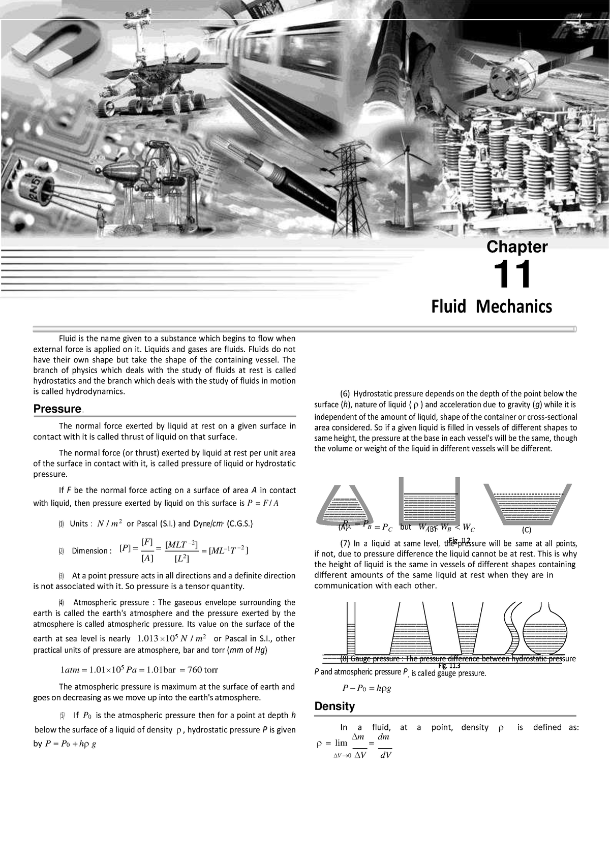 Fluid Mechanic'S Physivs Notes - Fluid Is The Name Given To A Substance ...