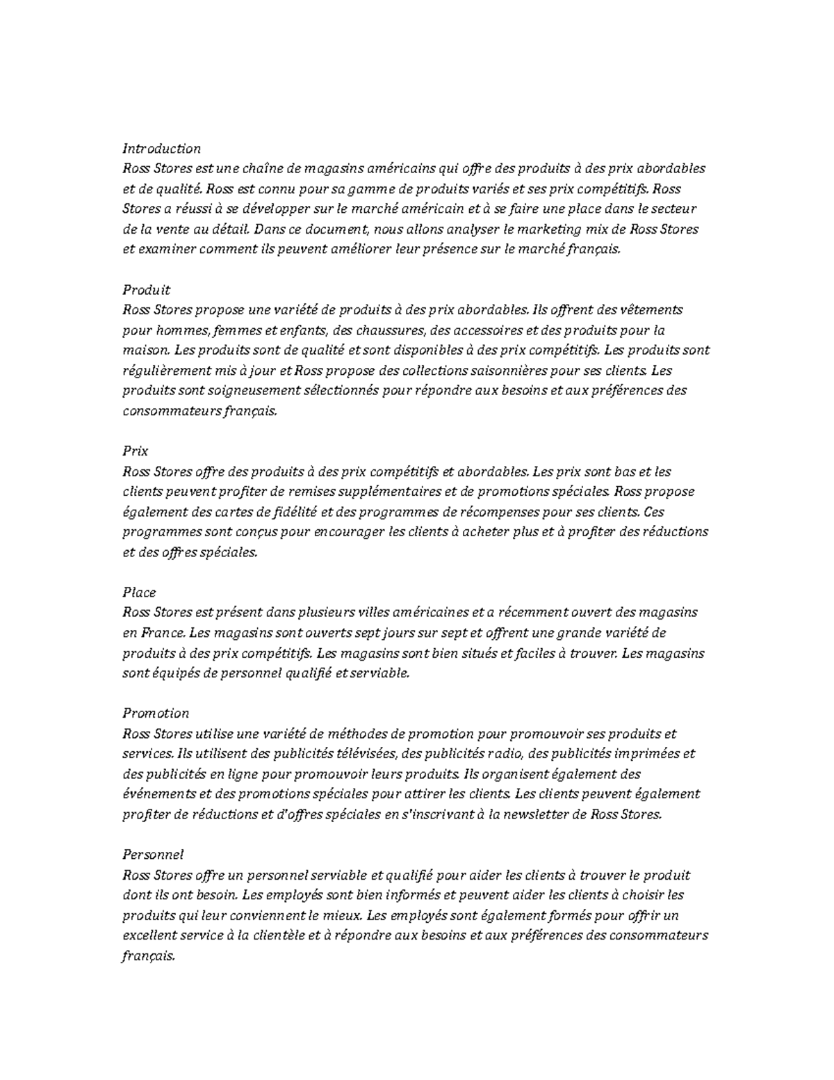 Application For Ross Stores - d78pb41