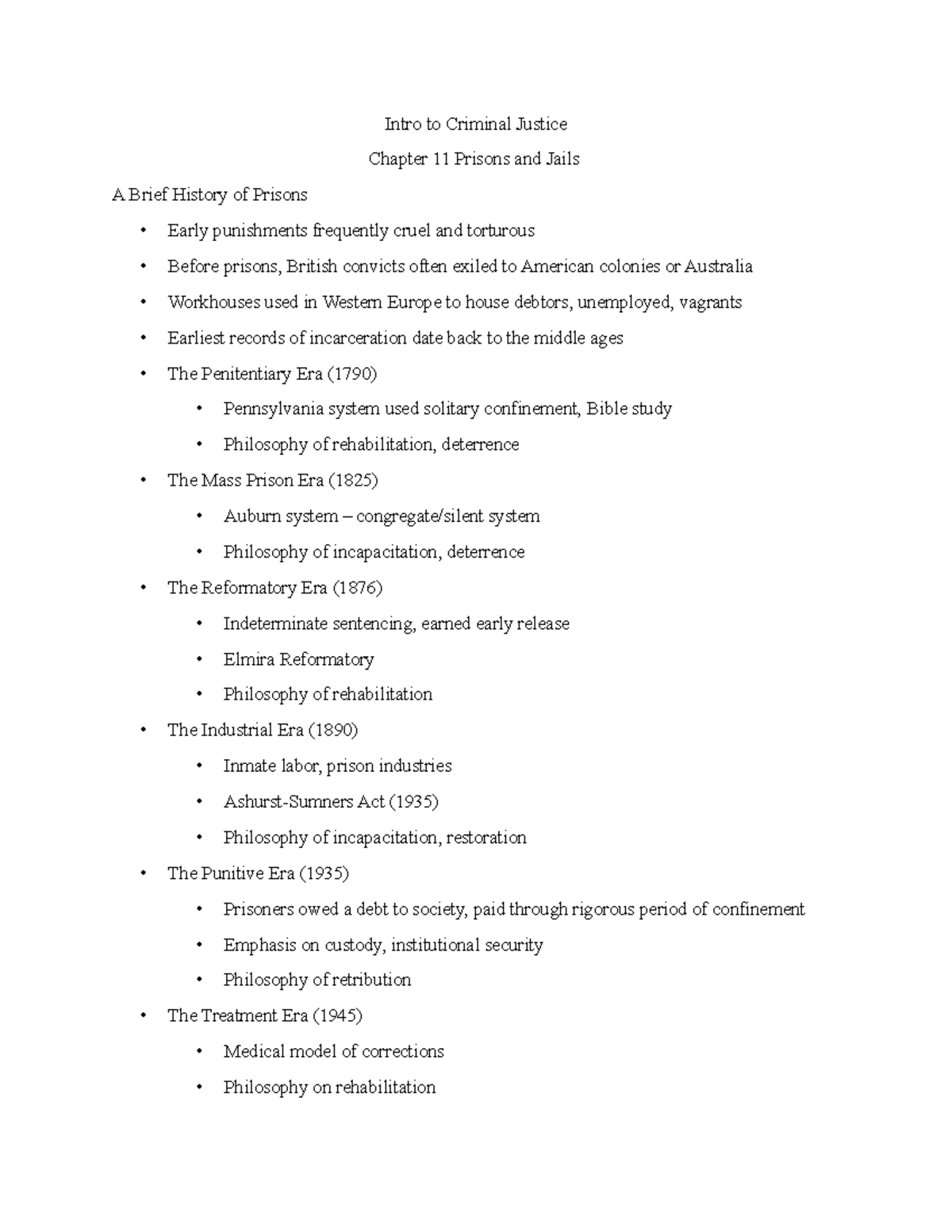 intro-to-criminal-justice-chapter-11-prison-a-state-or-federal