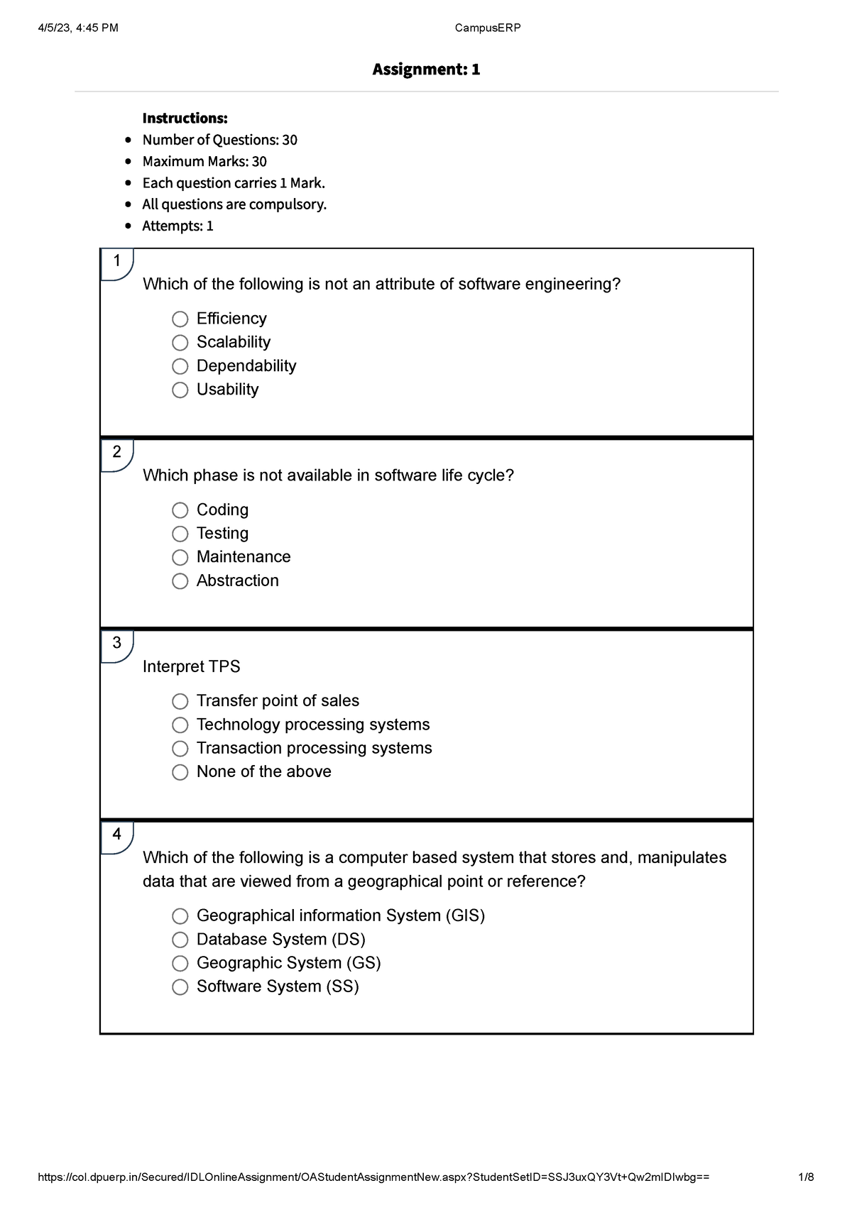 mba 206 assignment