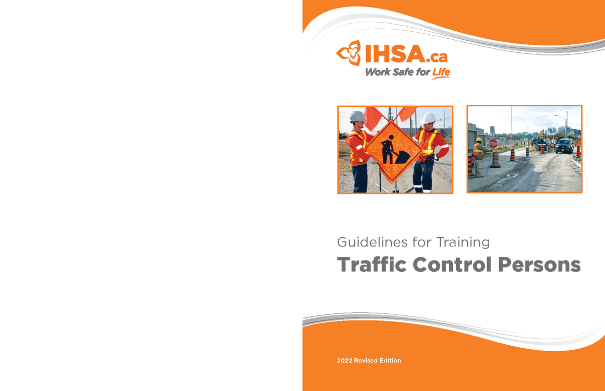 M019 thanks Guidelines for Training Traffic Control Persons 2022