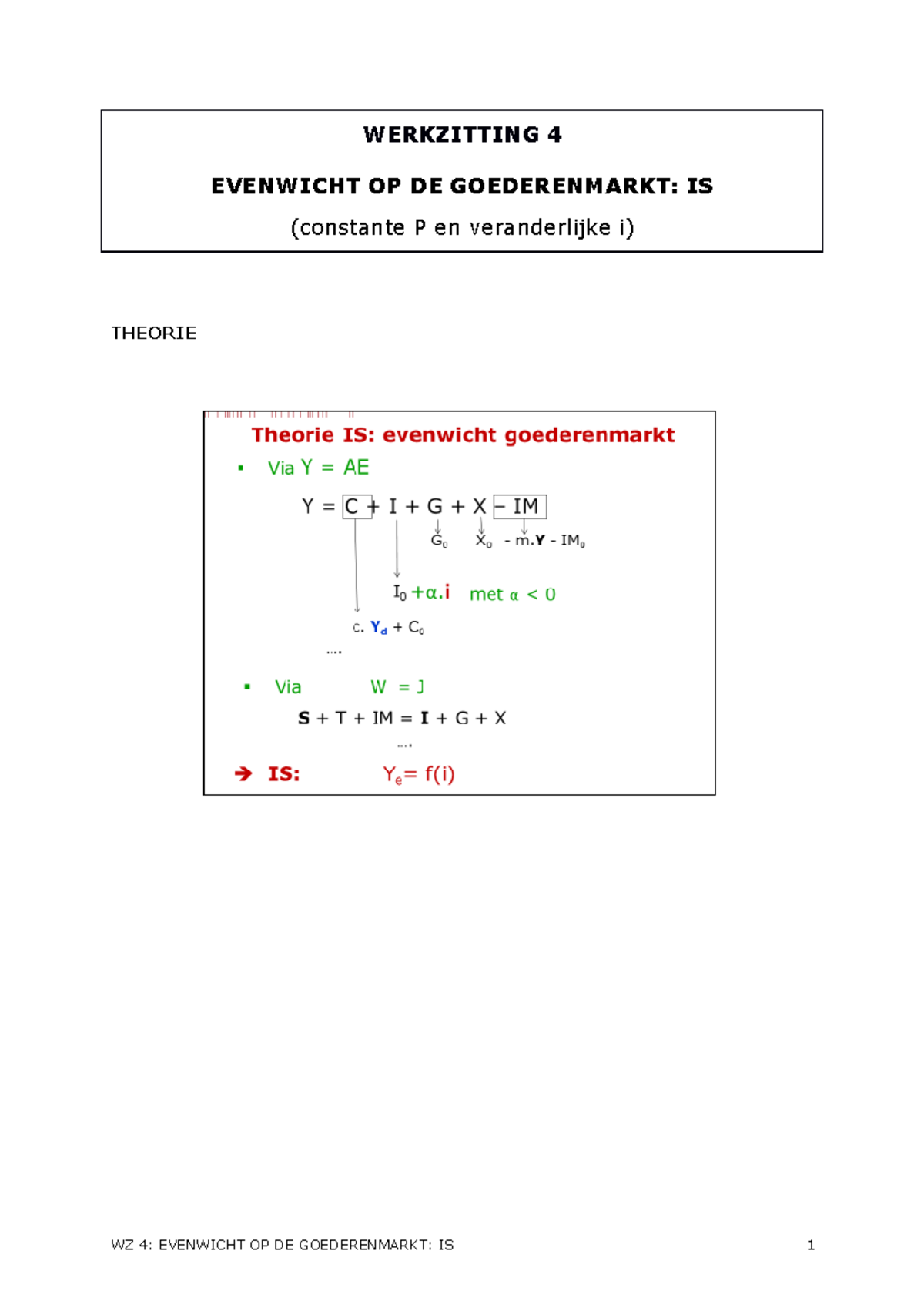 Oefeningenbundel Wz 4 Macro Eco Studocu