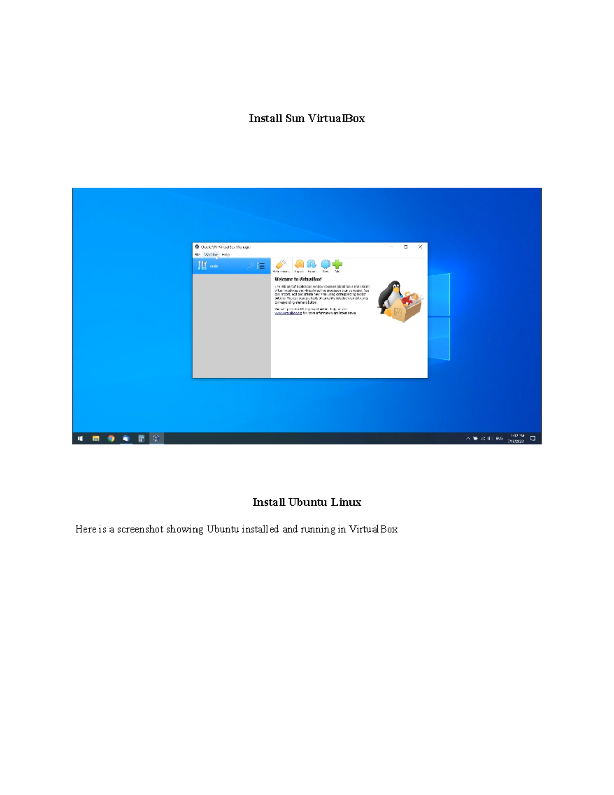 Ubuntu - The guide outlines the actions taken to navigate the command ...