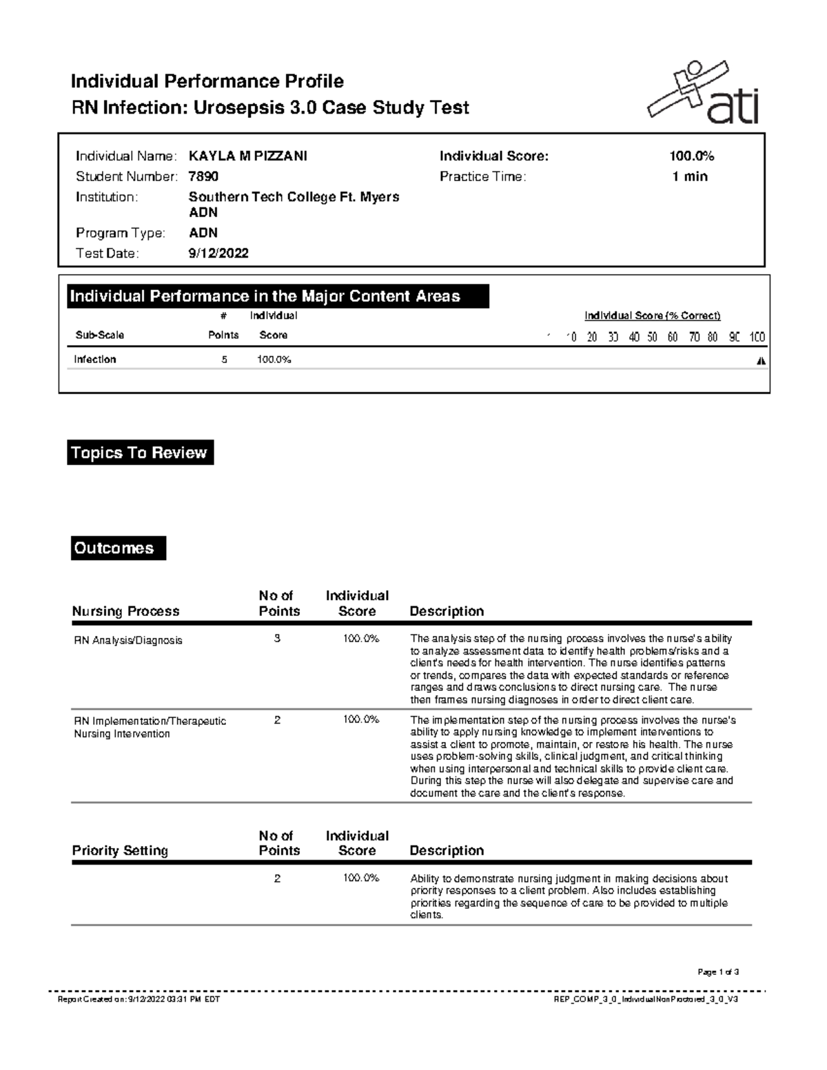 urosepsis 3.0 case study test quizlet