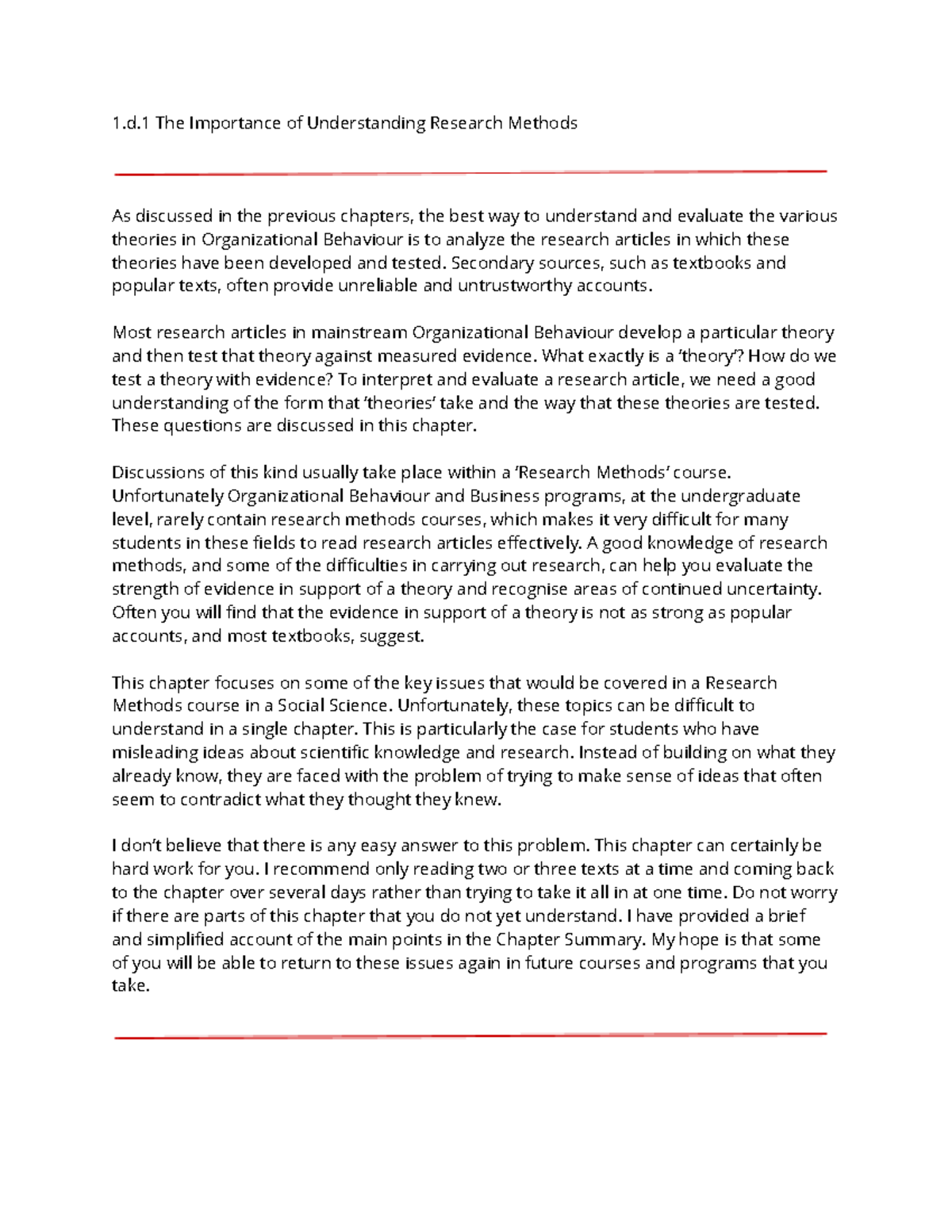 1.d.1 The Importance of Understanding Research Methods - 1.d The ...