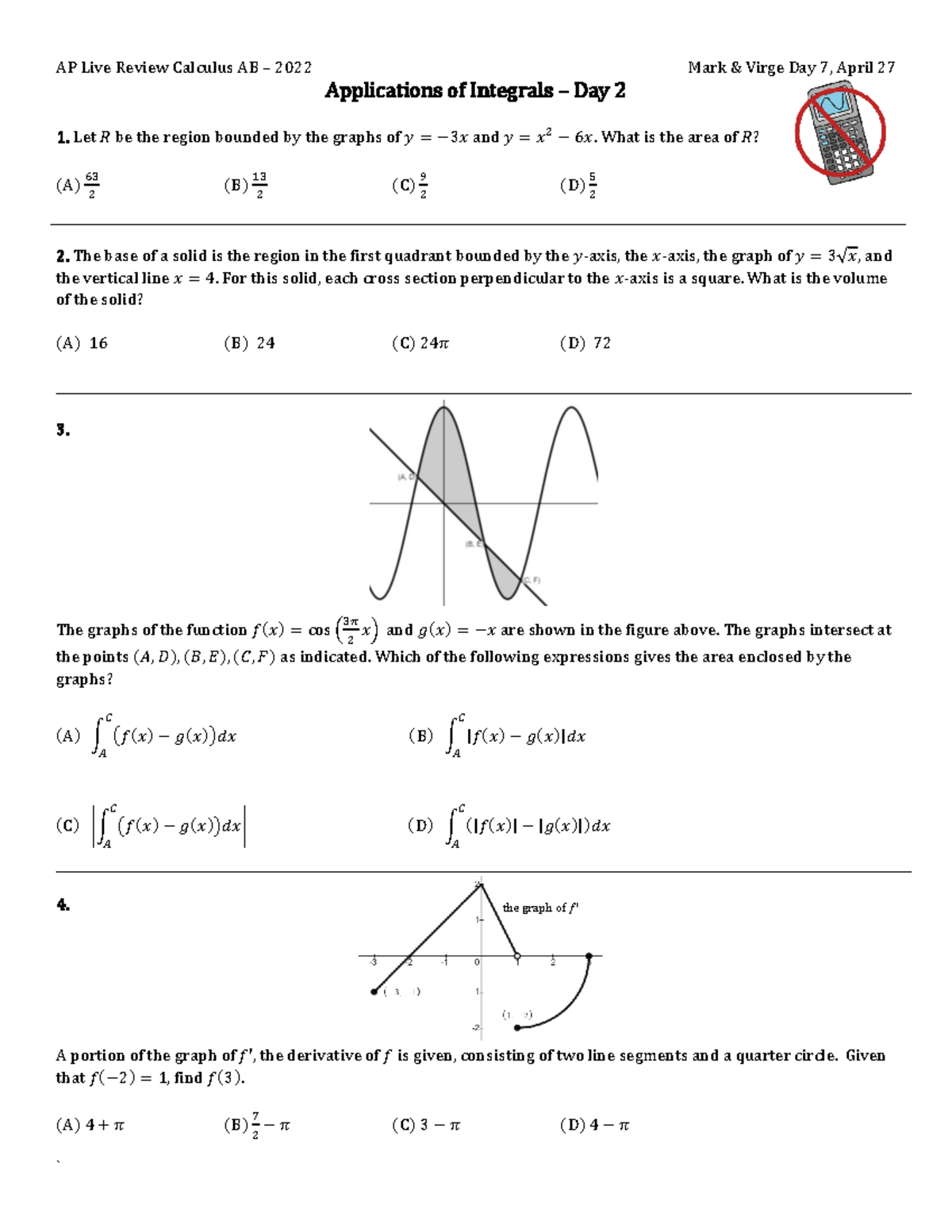 Cracking the Code – AP Live Review Calculus AB 2022 Answers Day 5 – Unveiling the Secrets to Success