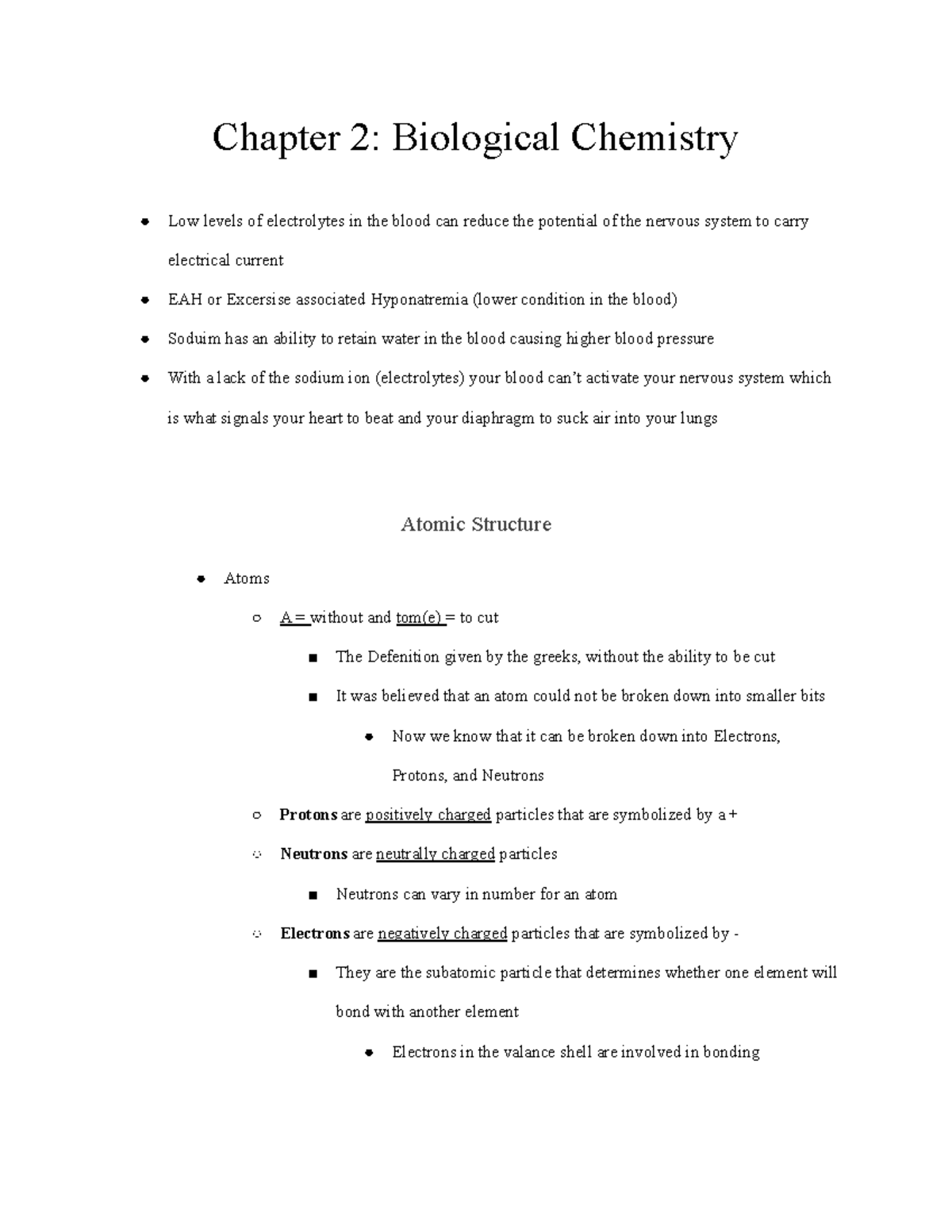 biology-notes-chapter-2-chapter-2-biological-chemistry-low-levels-of