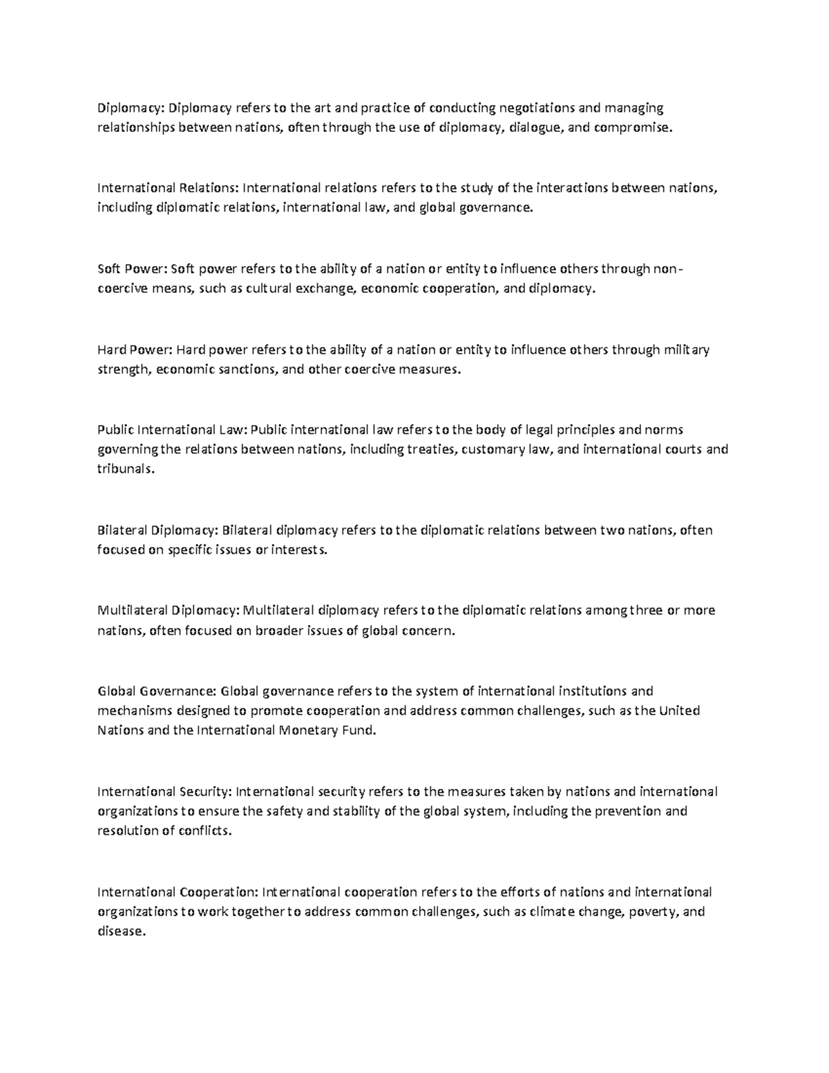 Diplo - Diplomacy: Diplomacy refers to the art and practice of ...