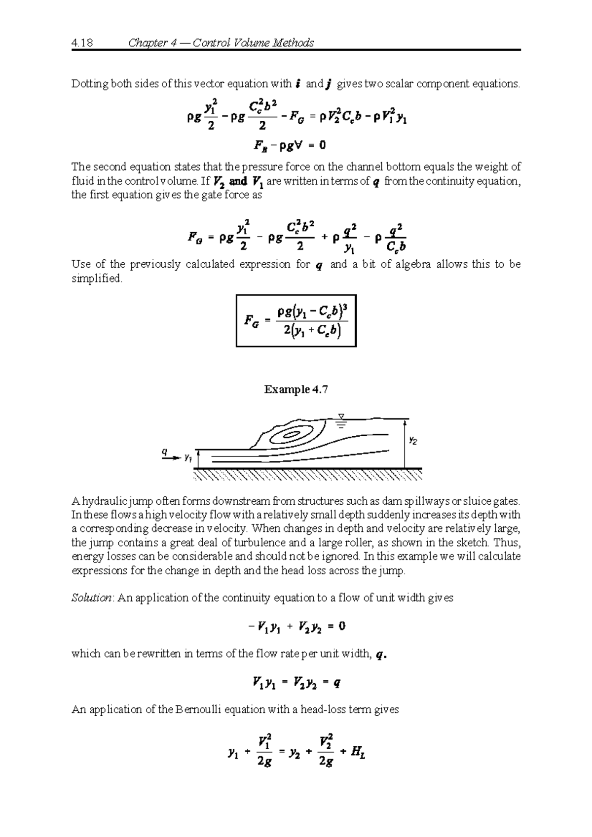 Fluid Mechanics for Civil Engineers - Department of Civil Engineering ...
