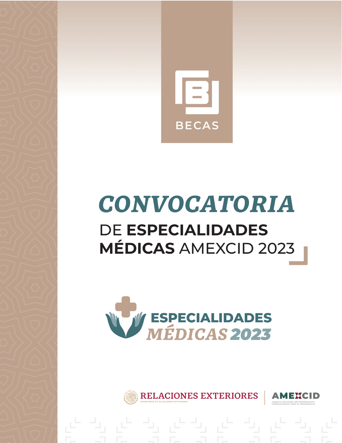 Convocatoria Beca De Especialidades M Dicas Amexcid - Plaza Ju·rez 20 ...