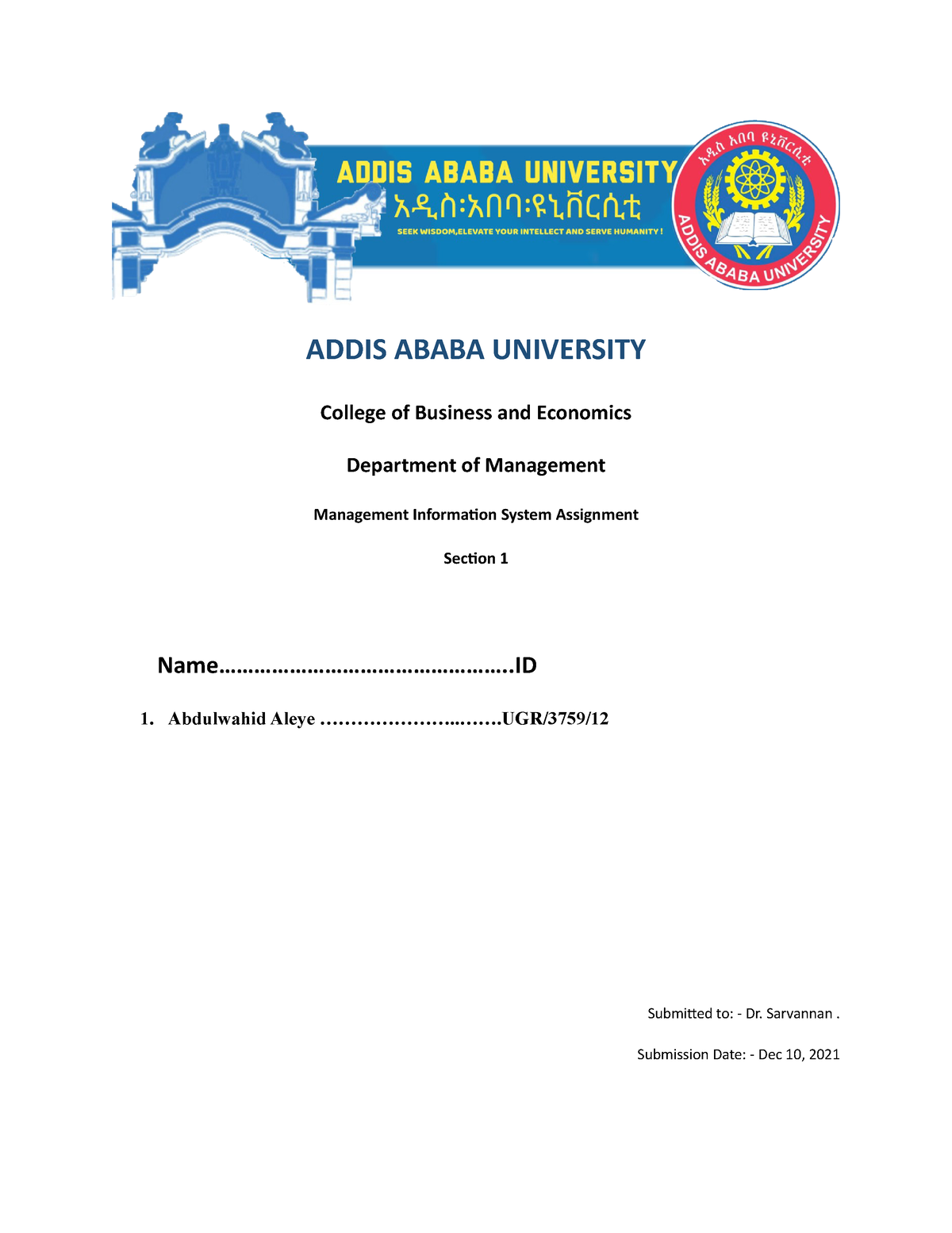 llm thesis addis ababa university