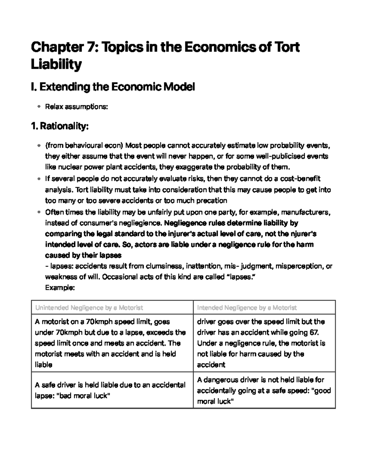 Cooter and ulen law and economics answers chapter 8