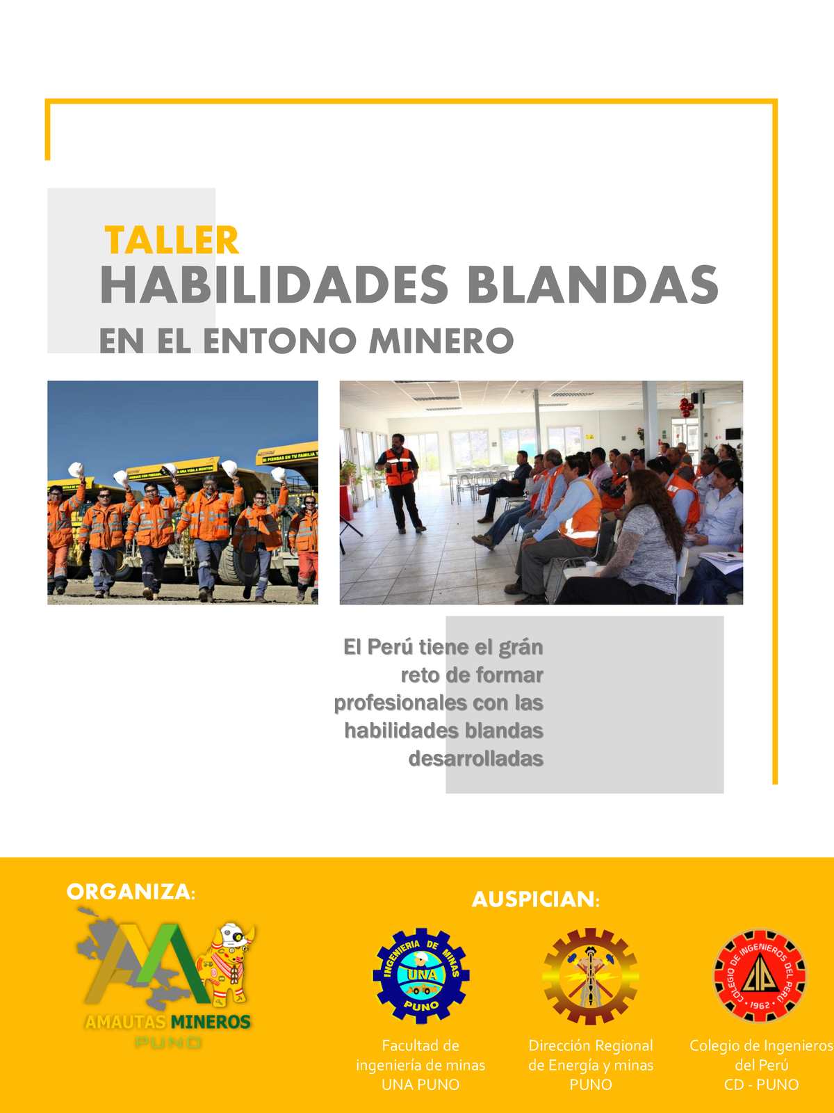 Brochure 2 - BLA BLA BLA - HABILIDADES BLANDAS EN EL ENTONO MINERO ...